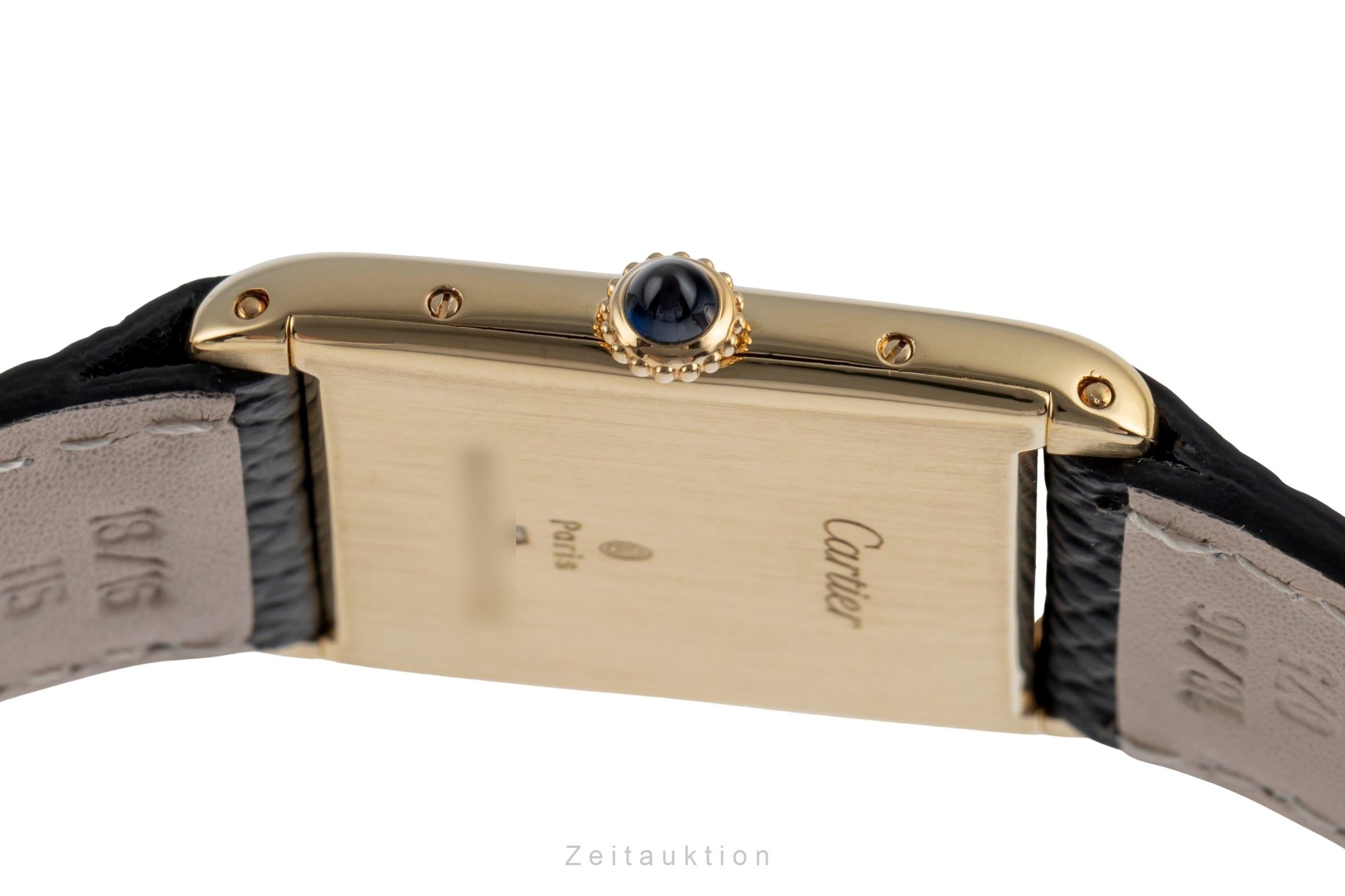 Cartier Tank oro de 18 quilates cuerda manual unisex 96041, 81722500  [2505082]