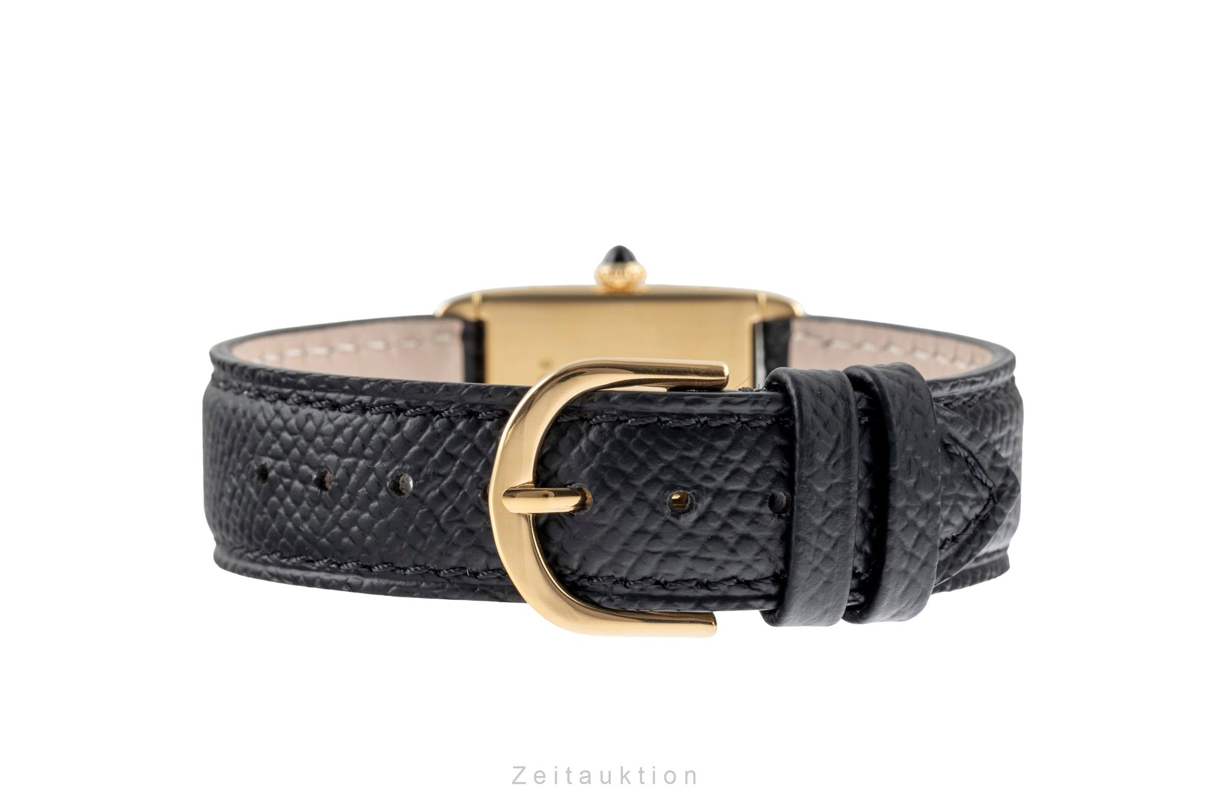 Cartier Tank 18 ct gold manual winding Kal. 21 Ref. 96041