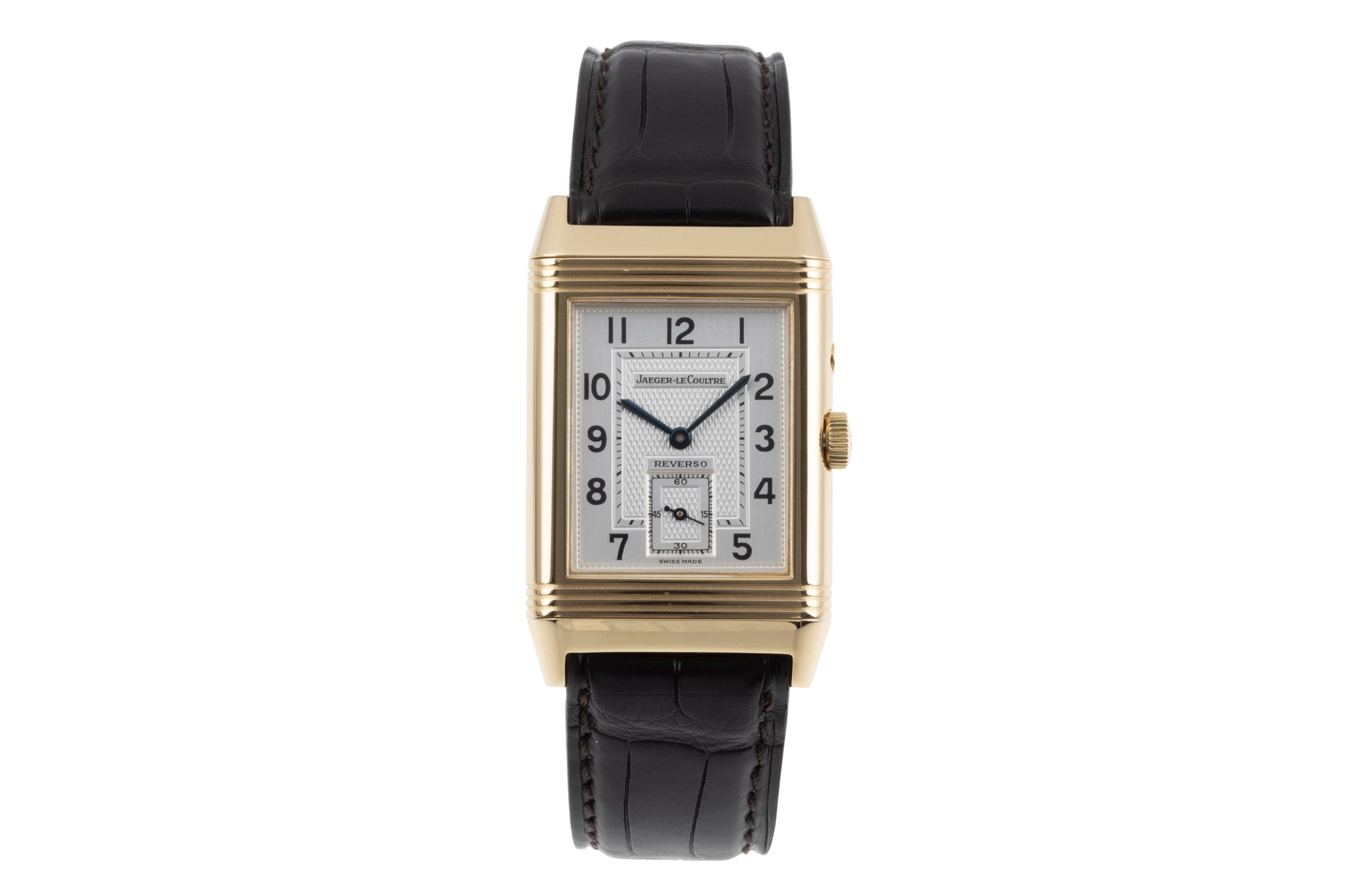 Jaeger LeCoultre Reverso 18 ct gold manual winding men's watch 270.1.54  [2505085]