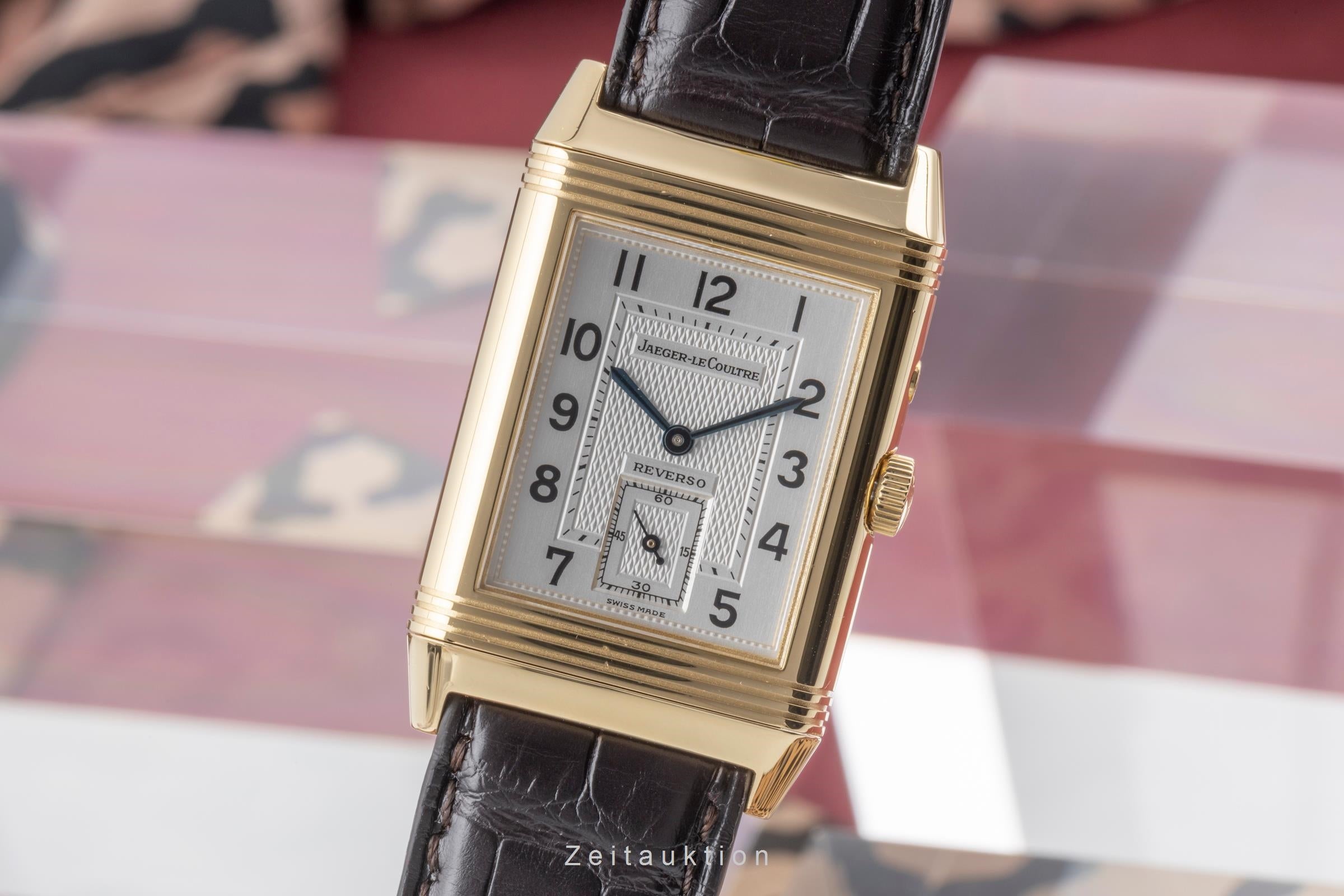 Jaeger LeCoultre Reverso 18 ct gold manual winding men's watch 270.1.54  [2505085]