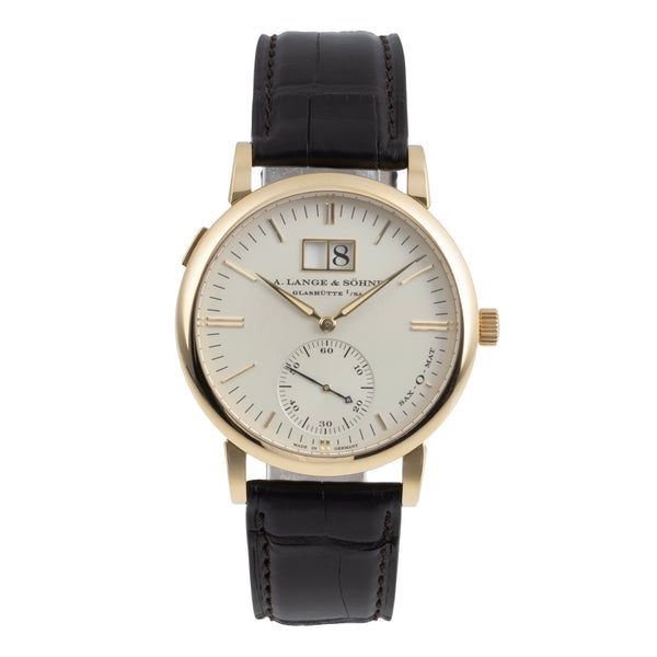 A. Lange & Söhne SAX-O-MAT oro 18 ct automatismo orologio da uomo 308.021  [2505086]