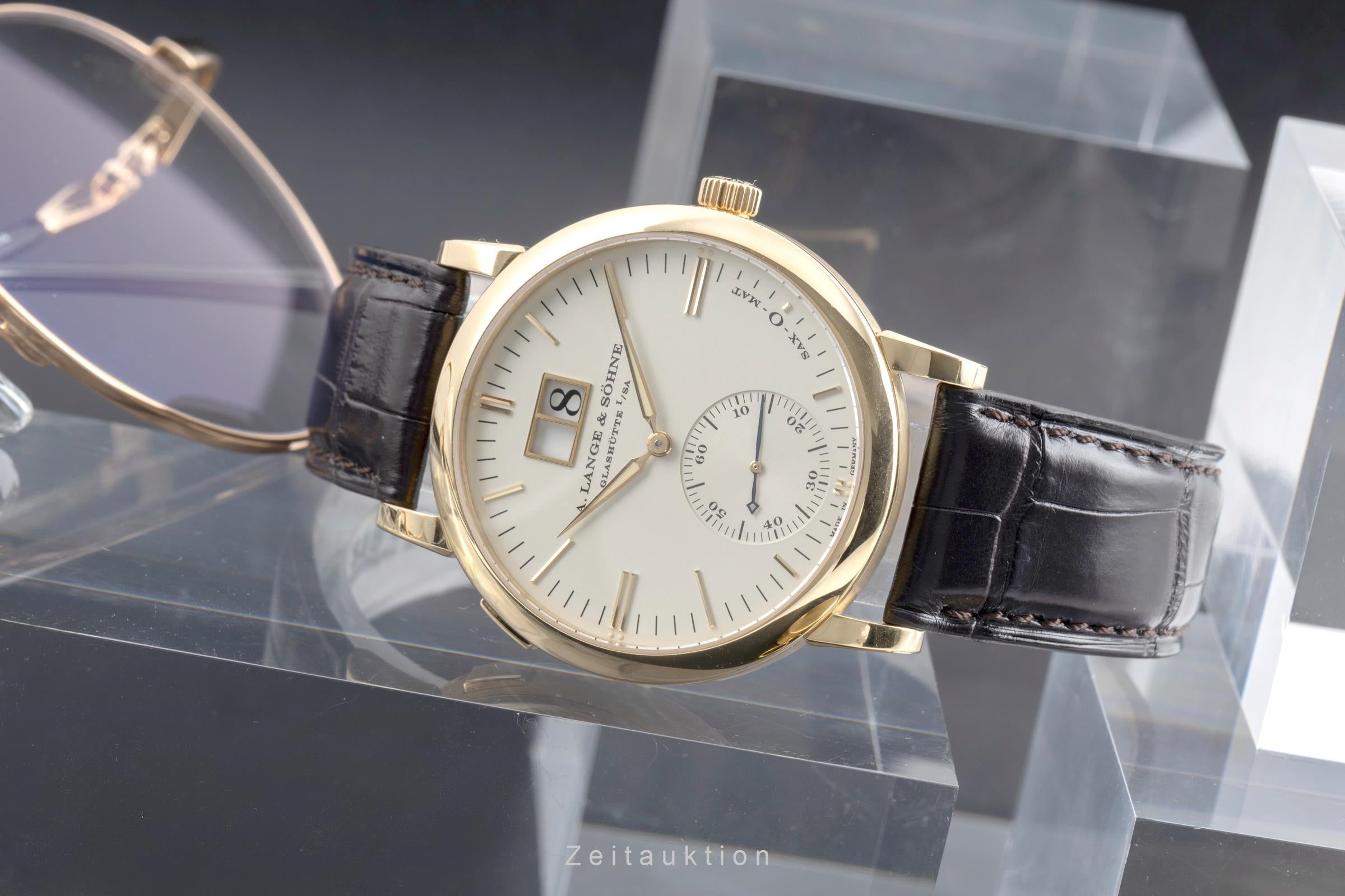 A. Lange & Söhne SAX-O-MAT 18 ct gold automatic Kal. L921.4 Ref