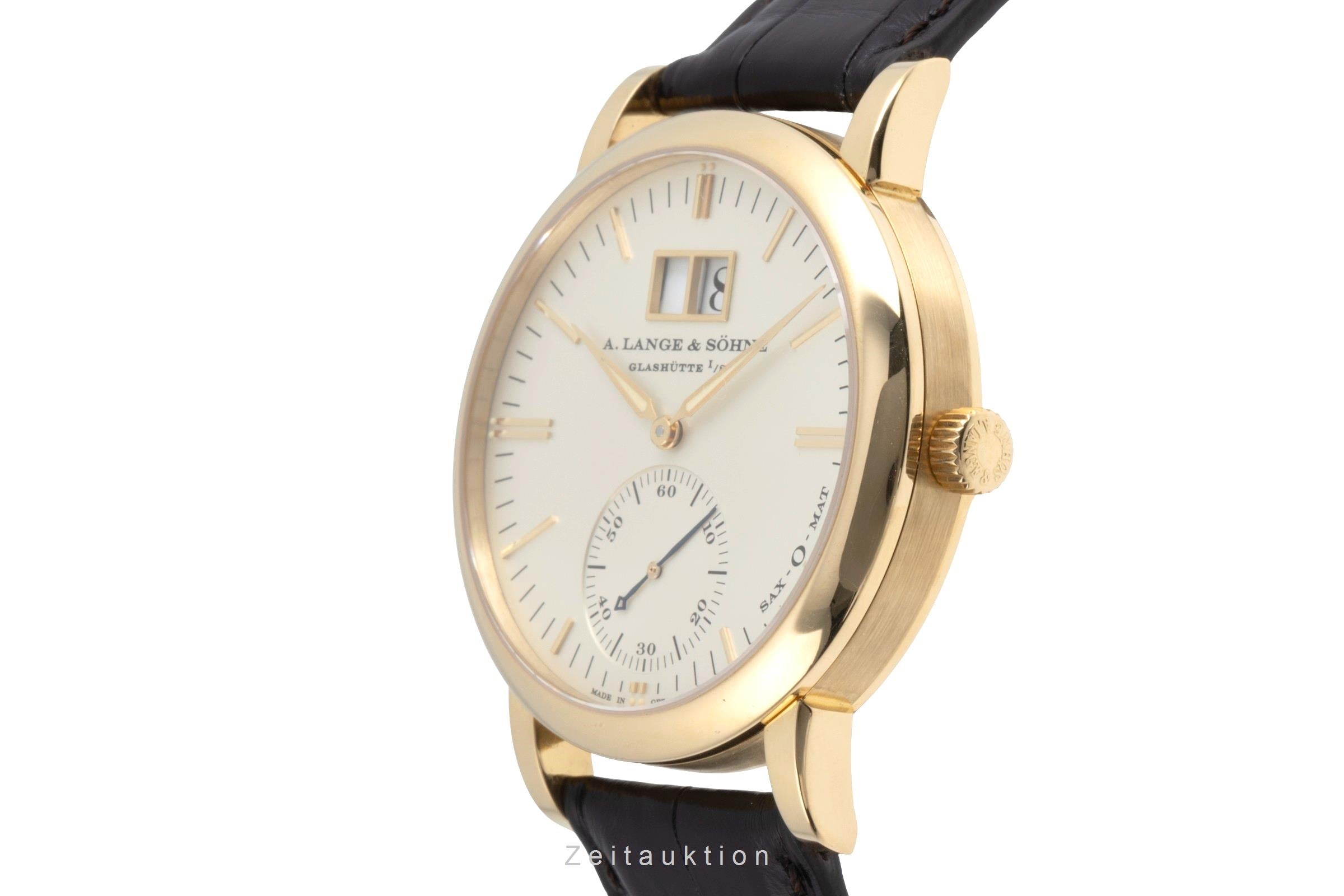 A. Lange & Söhne SAX-O-MAT 18 ct gold automatic Kal. L921.4 Ref