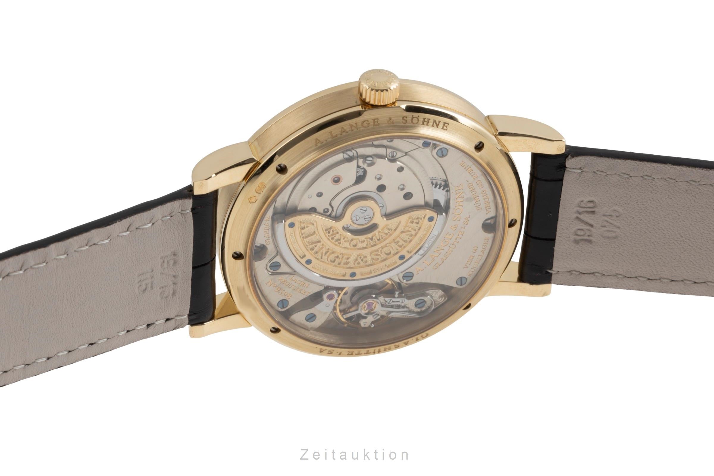 A. Lange & Söhne SAX-O-MAT oro 18 ct automatismo orologio da uomo 308.021  [2505086]
