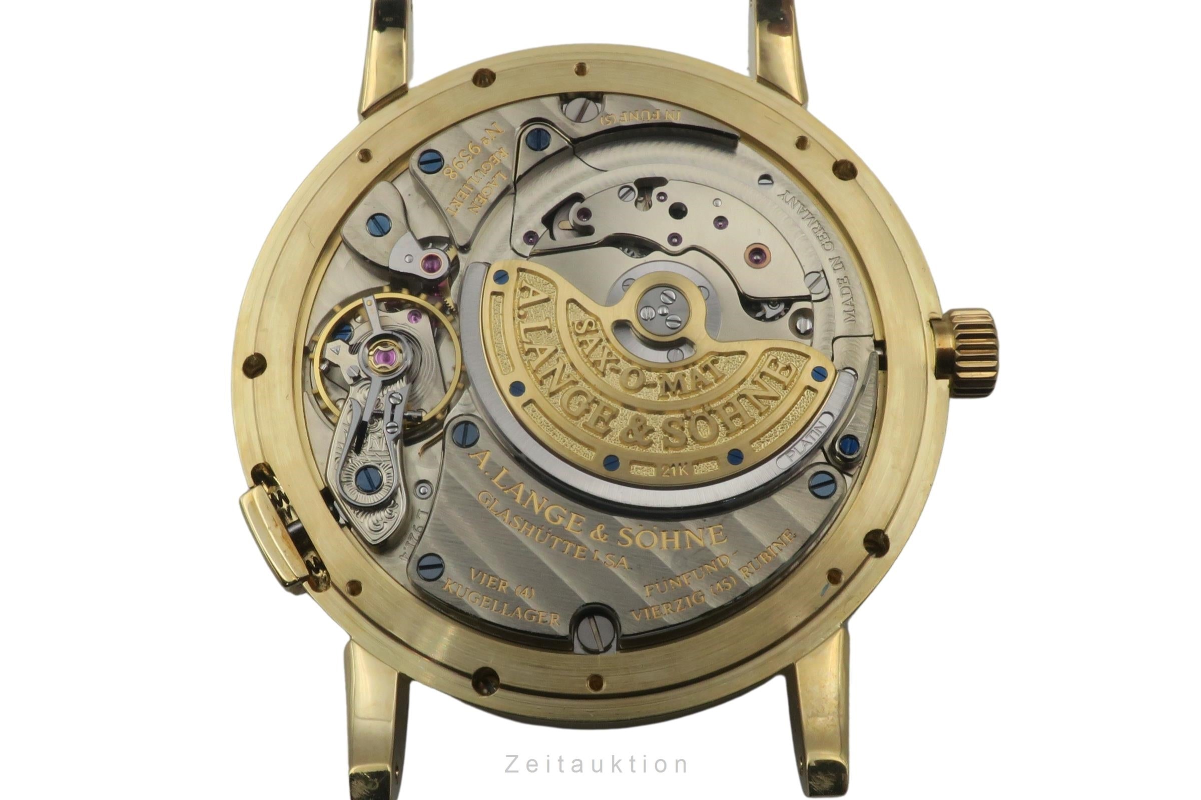 A. Lange & Söhne SAX-O-MAT 18 ct gold automatic Kal. L921.4 Ref