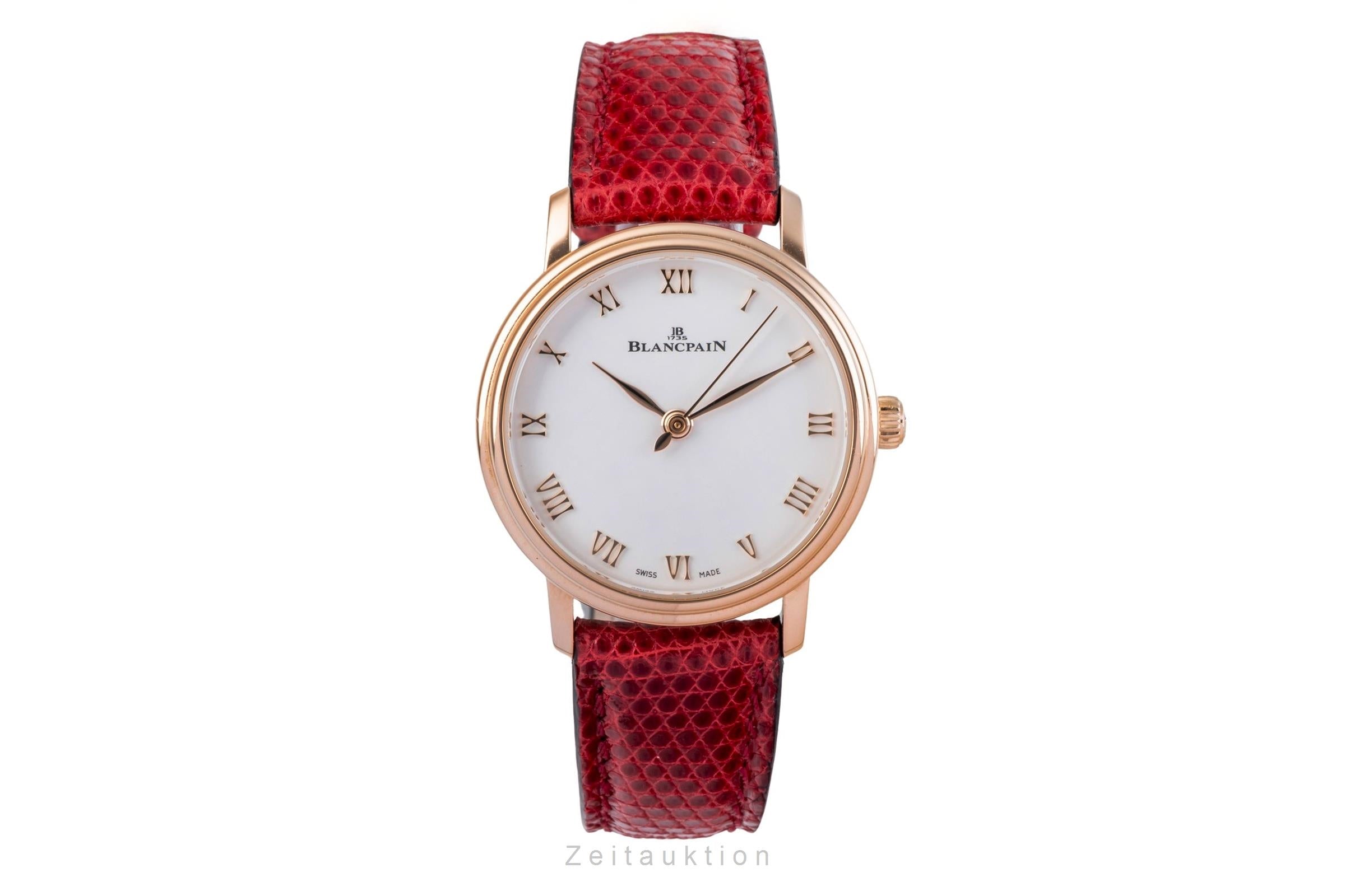 Blancpain Villeret oro rosado de 18 quilates automático reloj para damas  6104-3642-55A  [2505087]
