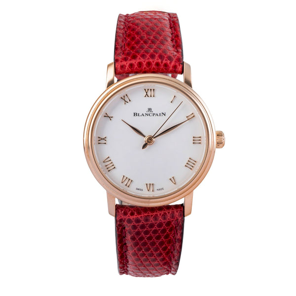 Blancpain Villeret oro rosado de 18 quilates automático reloj para damas  6104-3642-55A  [2505087]