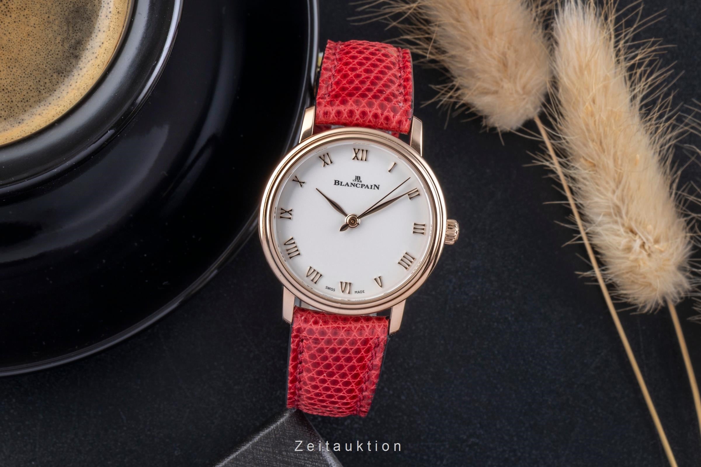Blancpain Villeret oro rosado de 18 quilates automático reloj para damas  6104-3642-55A  [2505087]
