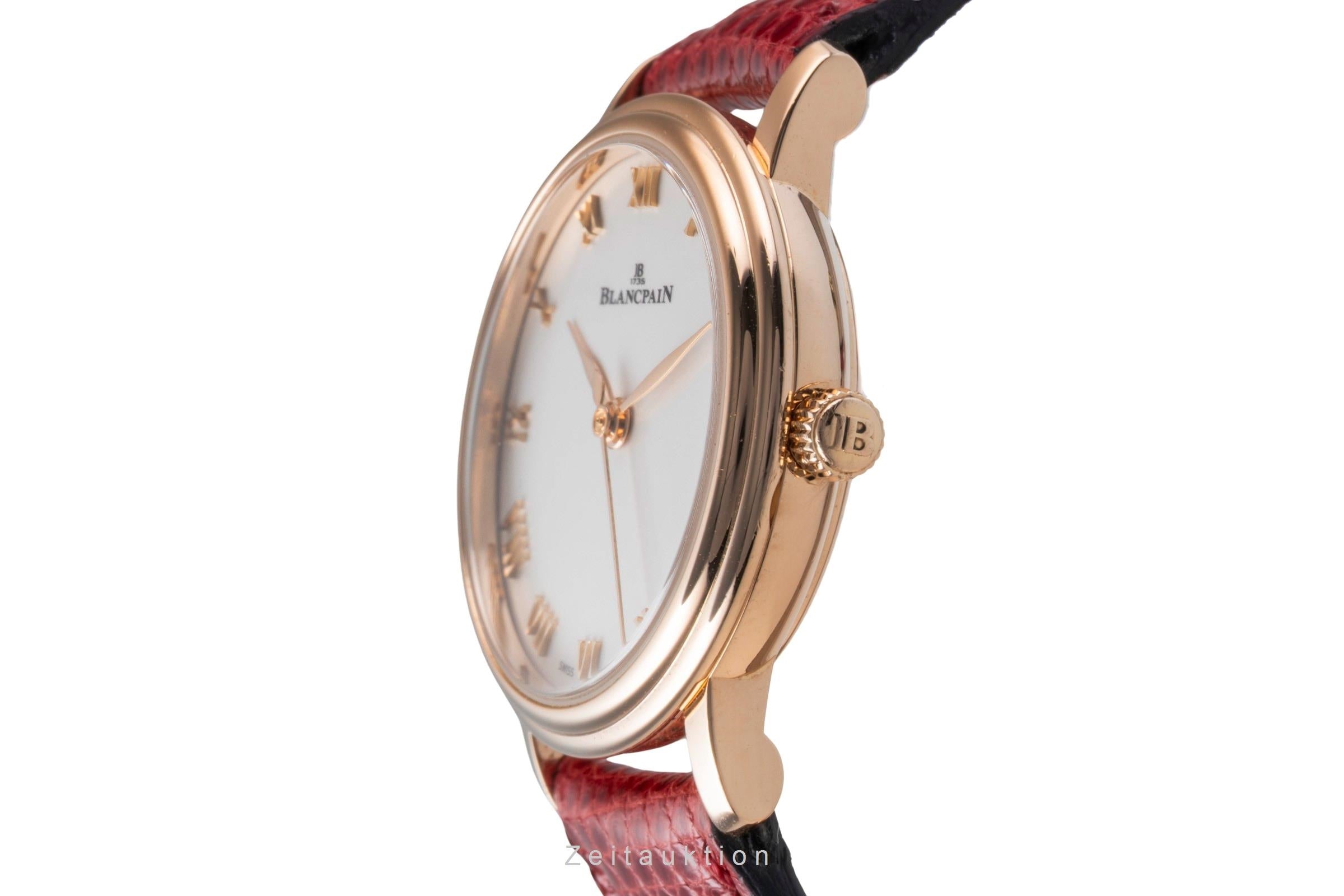 Blancpain Villeret oro rosado de 18 quilates automático reloj para damas  6104-3642-55A  [2505087]