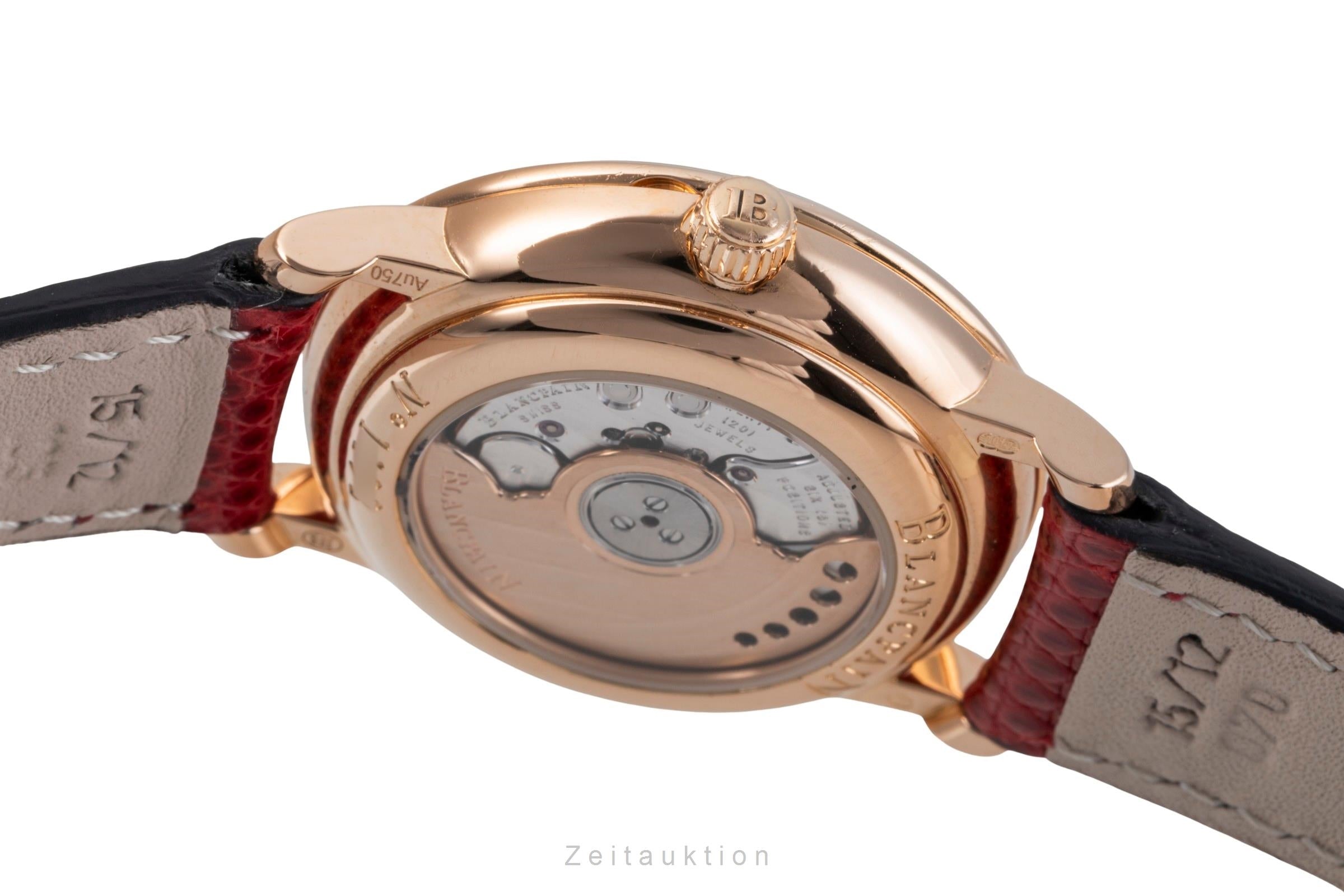 Blancpain Villeret oro rosado de 18 quilates automático reloj para damas  6104-3642-55A  [2505087]