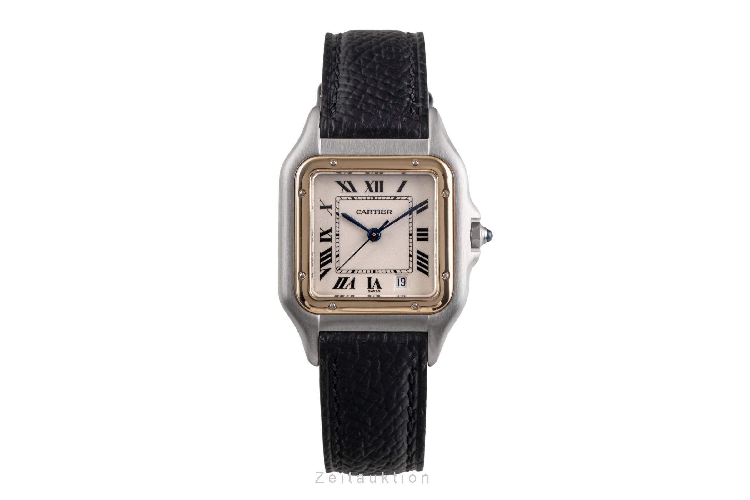 Cartier Panthere acier / or  quartz montre pour hommes GGC98000  [2505090]