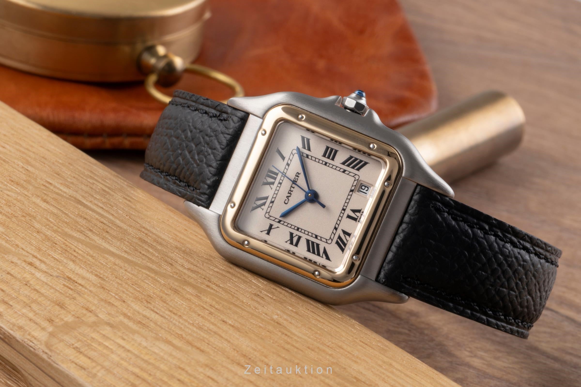 Cartier Panthere acier / or  quartz montre pour hommes GGC98000  [2505090]