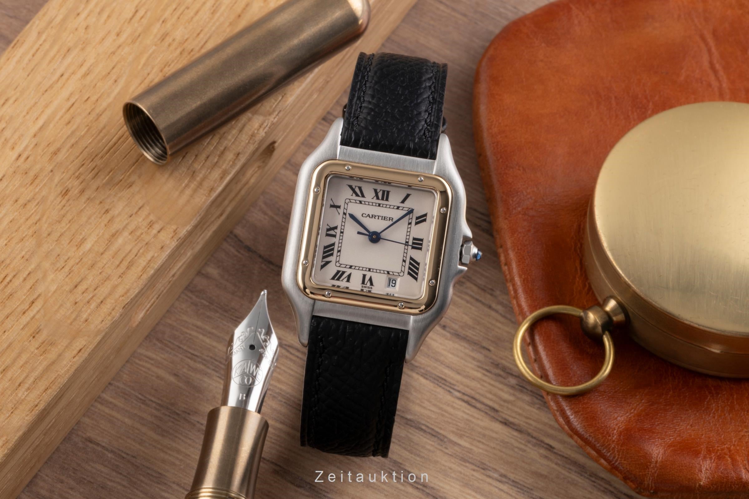 Cartier Panthere acier / or  quartz montre pour hommes GGC98000  [2505090]