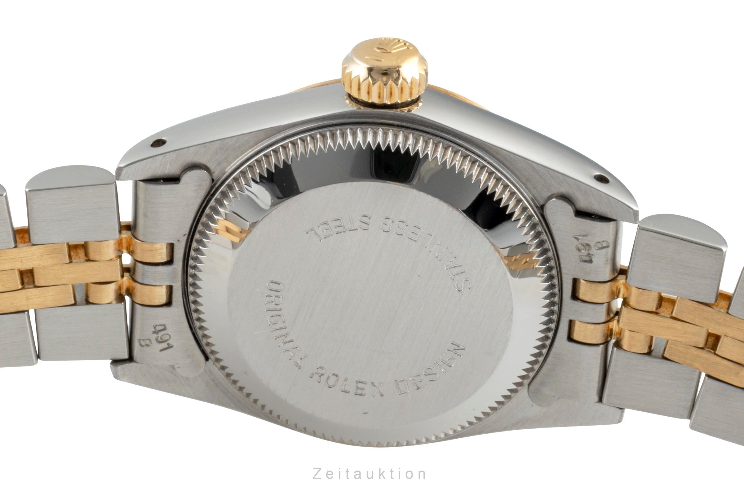 Rolex Oyster Perpetual steel / gold automatic women's watch 67193  [2505091]