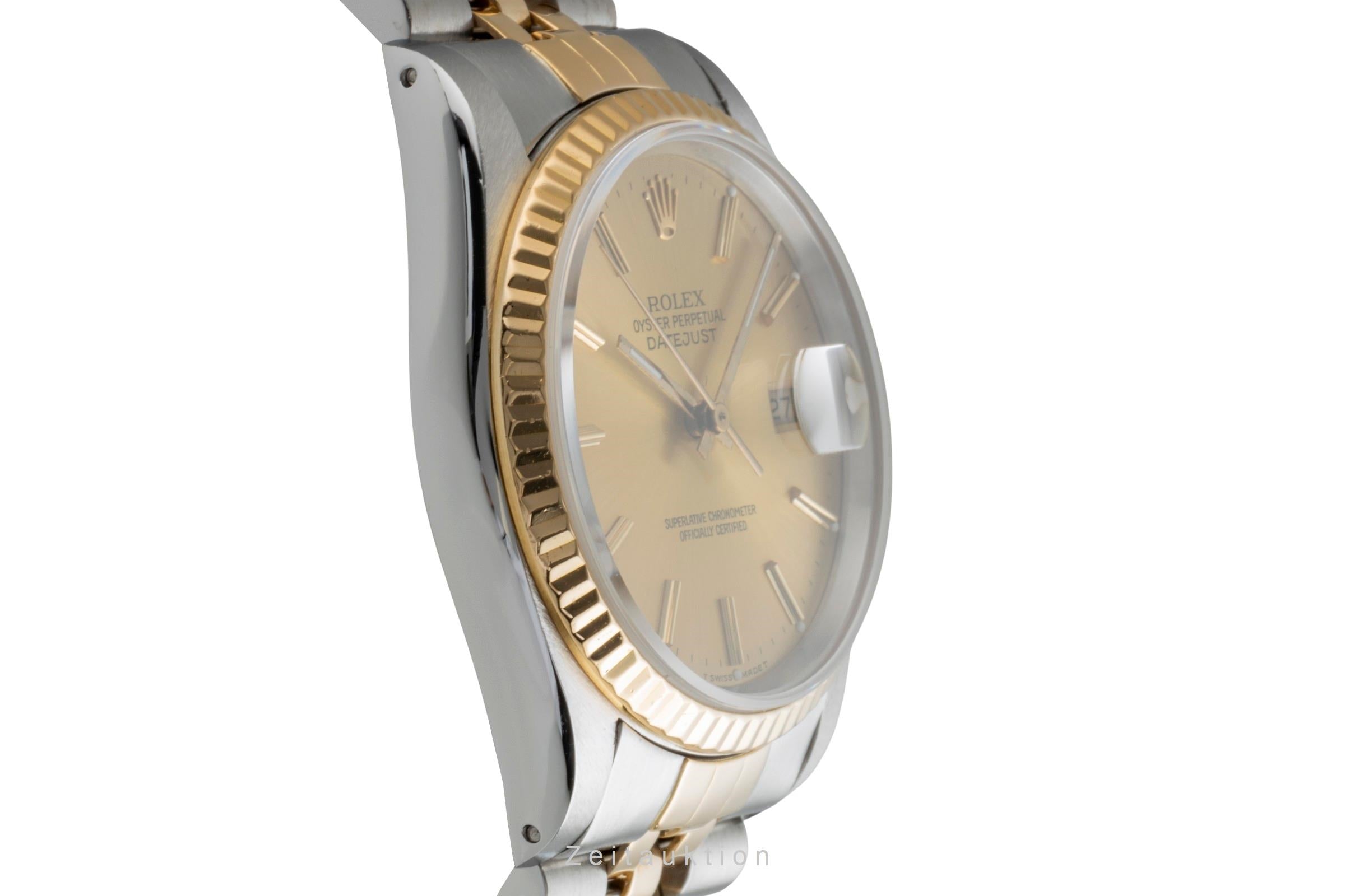 Rolex Datejust steel / gold automatic men's watch 16233 LP: 14300EUR  [2505092]