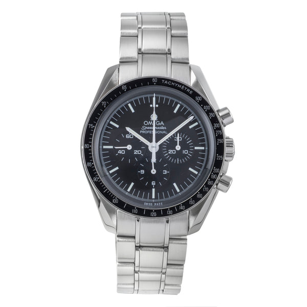 Omega Speedmaster Moonwatch chronographe acier à remontage manuel montre pour hommes 311.30.42.30.01.005 LP: 7600EUR  [2505093]