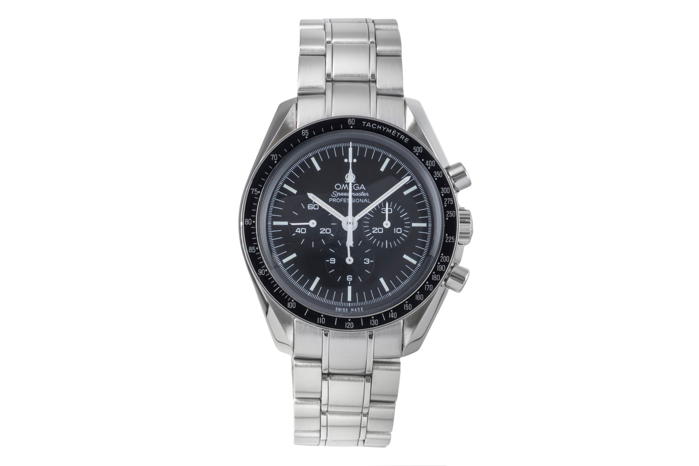 Omega Speedmaster Moonwatch chronographe acier à remontage manuel montre pour hommes 311.30.42.30.01.005 LP: 7600EUR  [2505093]