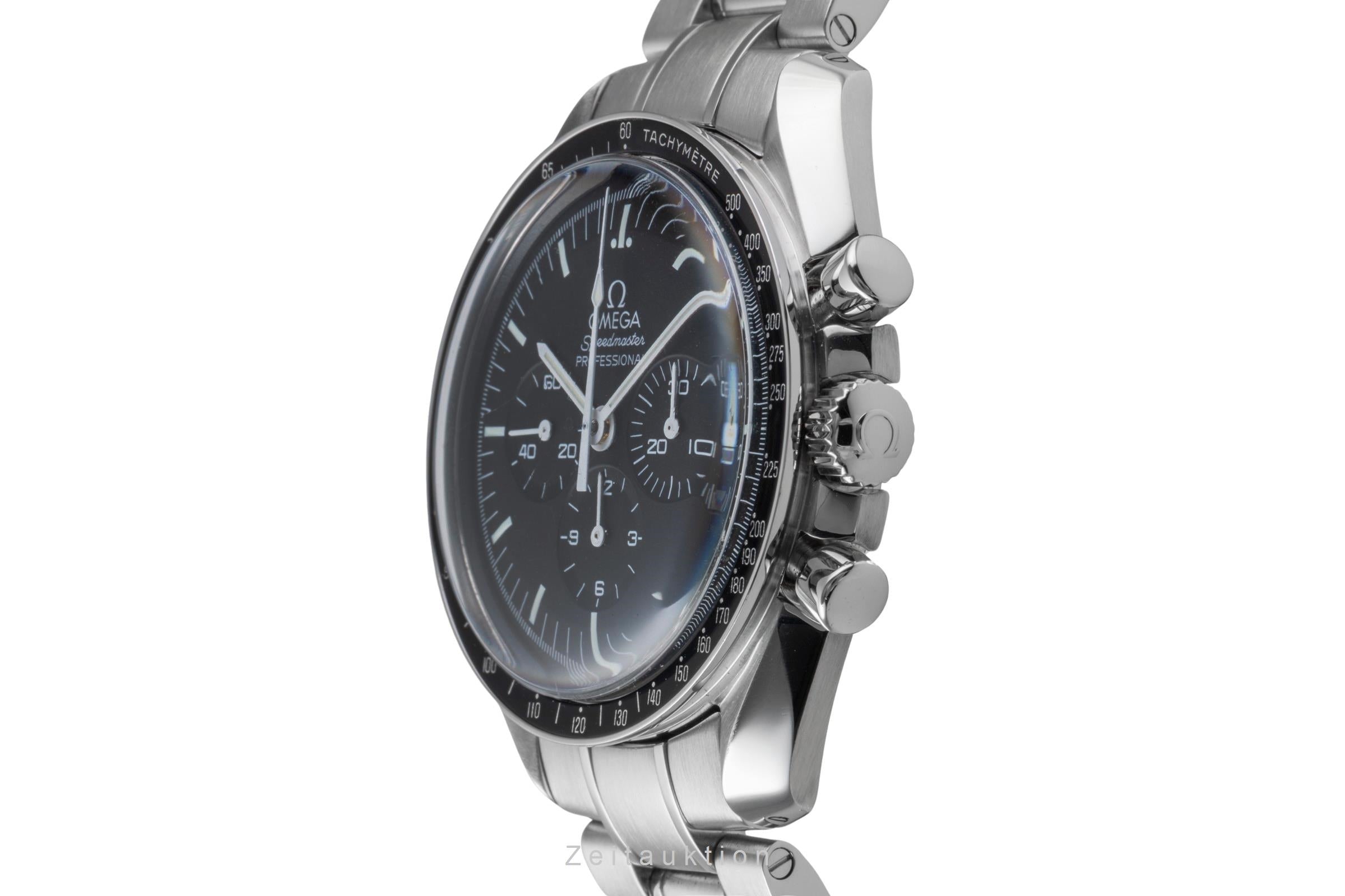 Omega Speedmaster Moonwatch chronographe acier à remontage manuel montre pour hommes 311.30.42.30.01.005 LP: 7600EUR  [2505093]