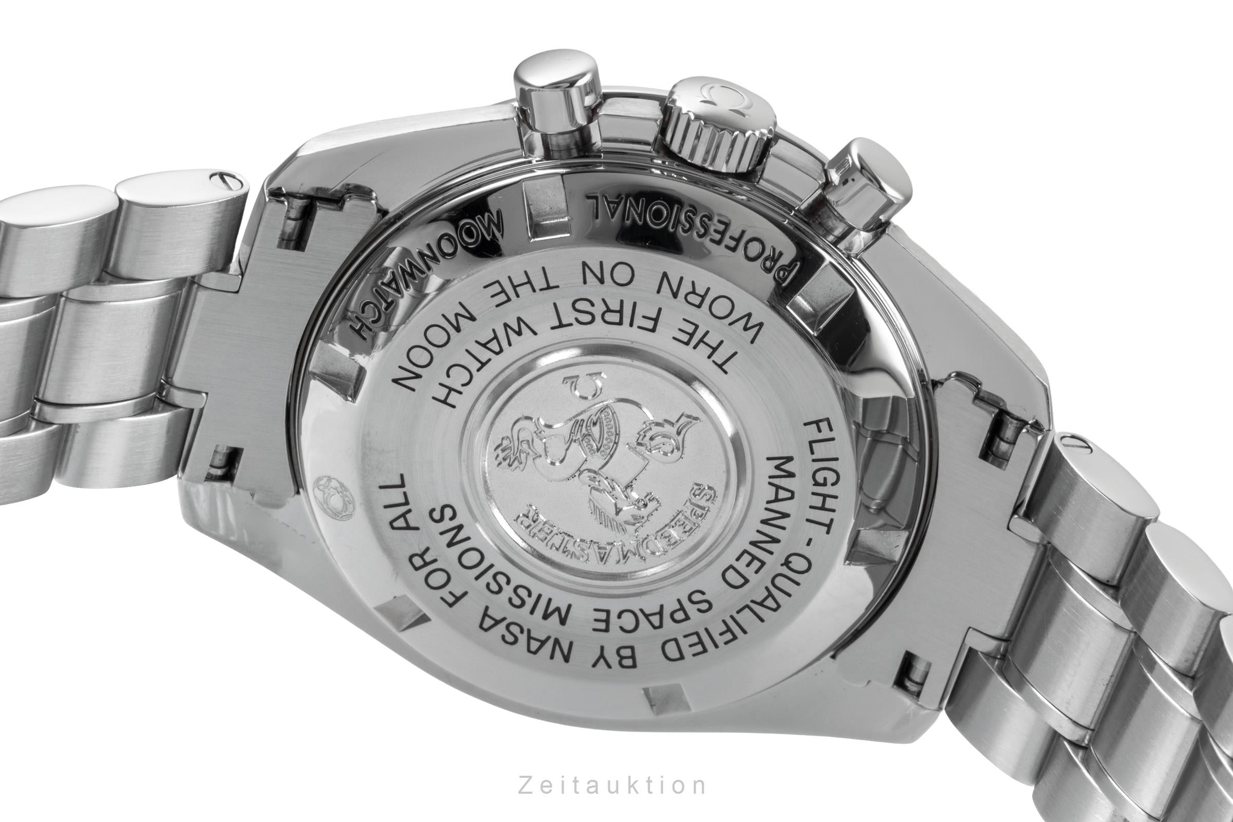 Omega Speedmaster Moonwatch chronographe acier à remontage manuel montre pour hommes 311.30.42.30.01.005 LP: 7600EUR  [2505093]