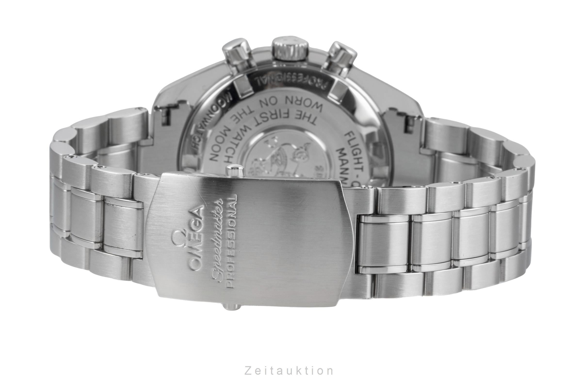 Omega Speedmaster Moonwatch chronographe acier à remontage manuel montre pour hommes 311.30.42.30.01.005 LP: 7600EUR  [2505093]