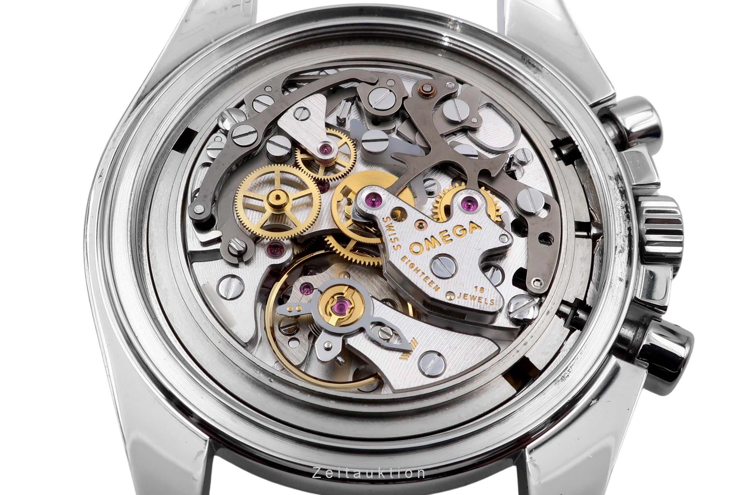 Omega Speedmaster Moonwatch chronographe acier à remontage manuel montre pour hommes 311.30.42.30.01.005 LP: 7600EUR  [2505093]