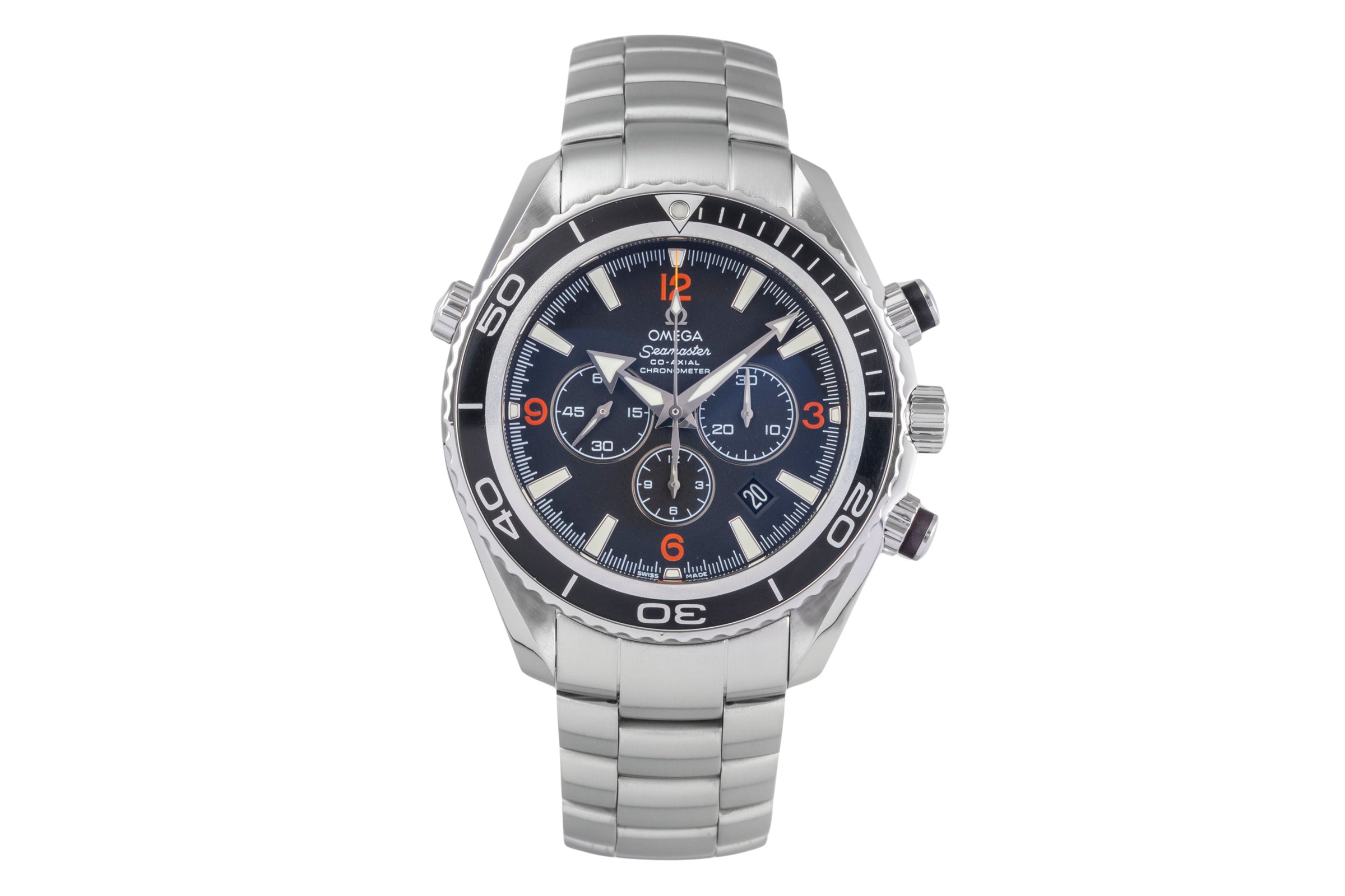 Omega Seamaster chronograph steel automatic men's watch 2210.51.00 LP: 9900EUR  [2505094]