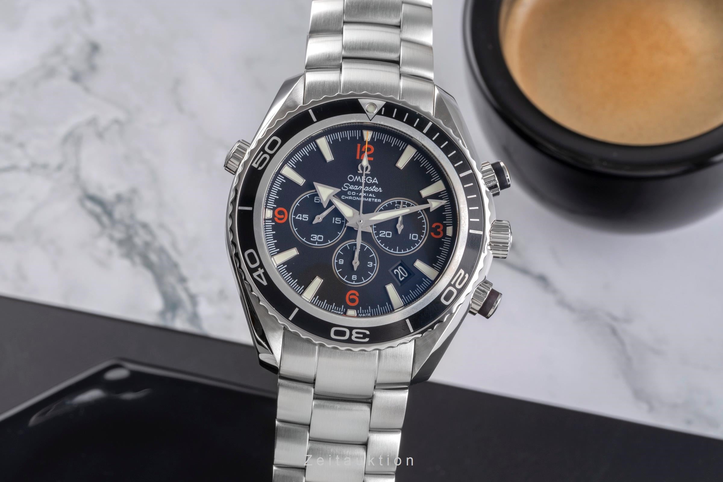 Omega Seamaster chronograph steel automatic men's watch 2210.51.00 LP: 9900EUR  [2505094]