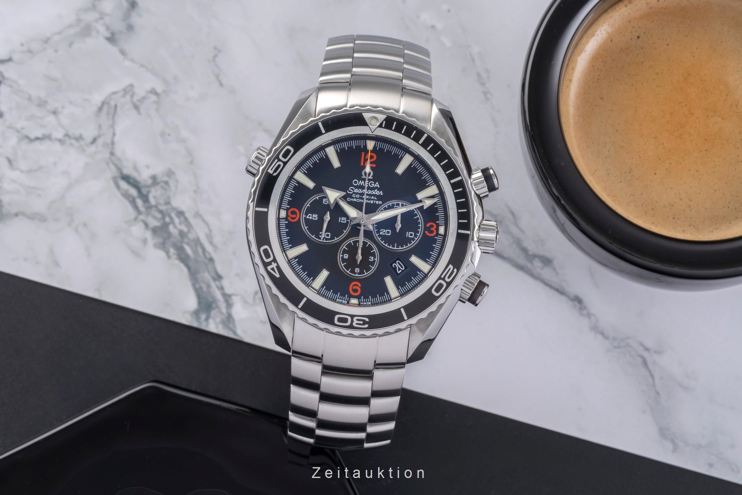 Omega Seamaster chronograph steel automatic men's watch 2210.51.00 LP: 9900EUR  [2505094]