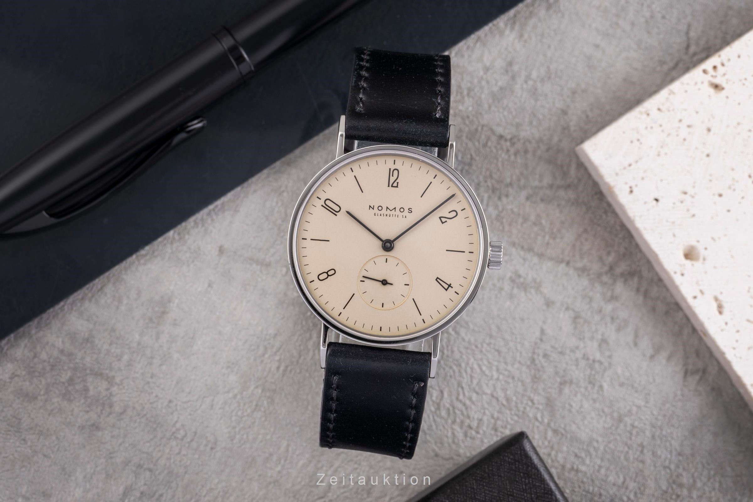 Nomos Tangente acier à remontage manuel montre pour hommes 101  [2505097]