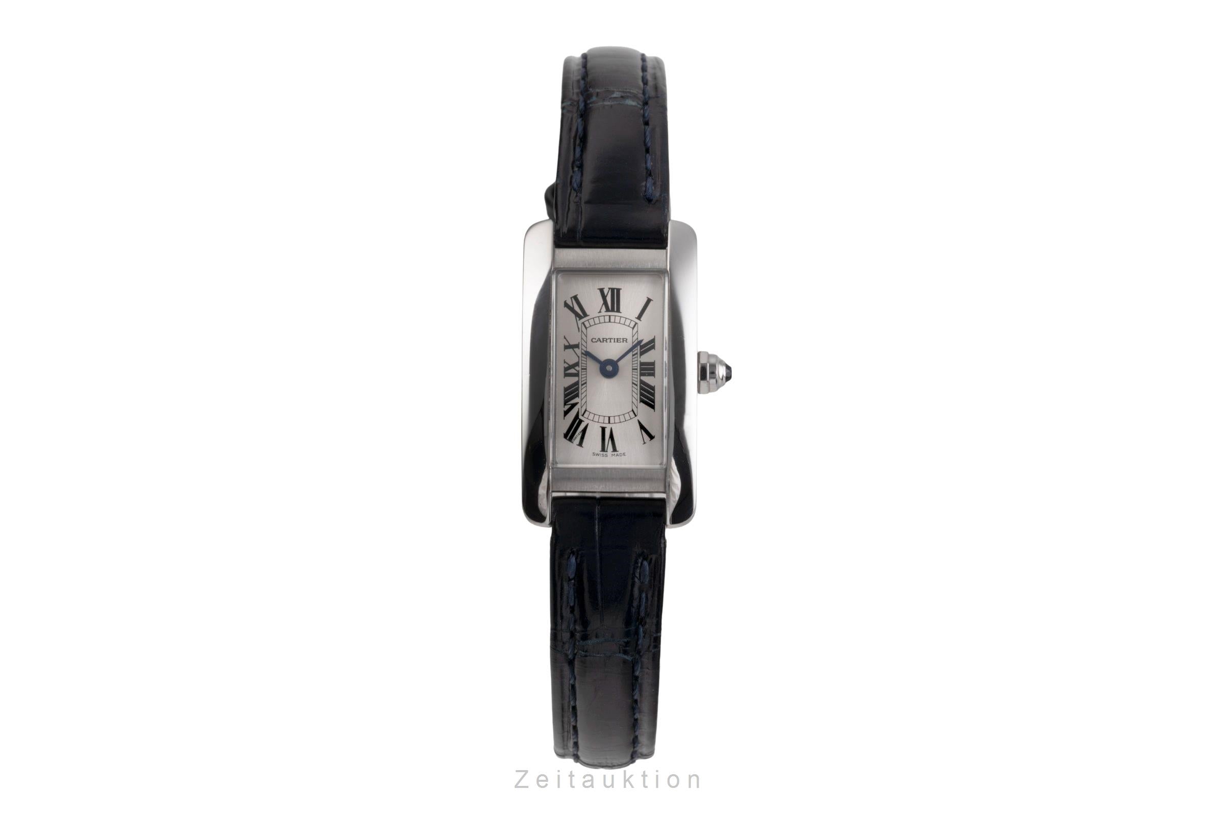 Cartier Tank Américaine acier quartz montre pour femmes WSTA0032  [2505098]