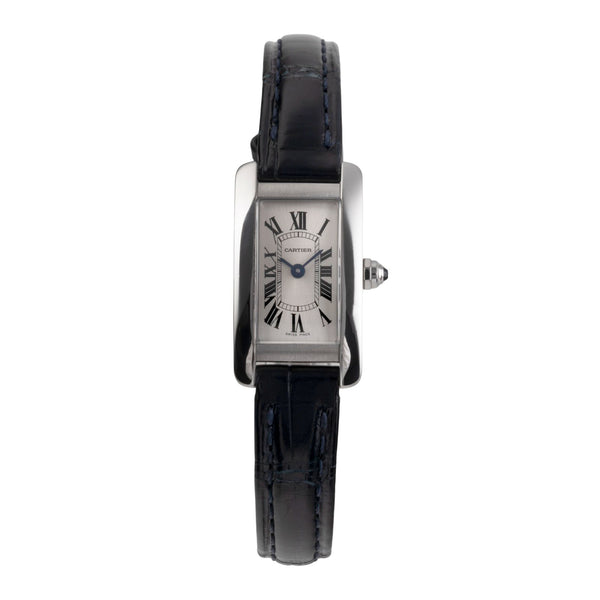 Cartier Tank Américaine acier quartz montre pour femmes WSTA0032  [2505098]