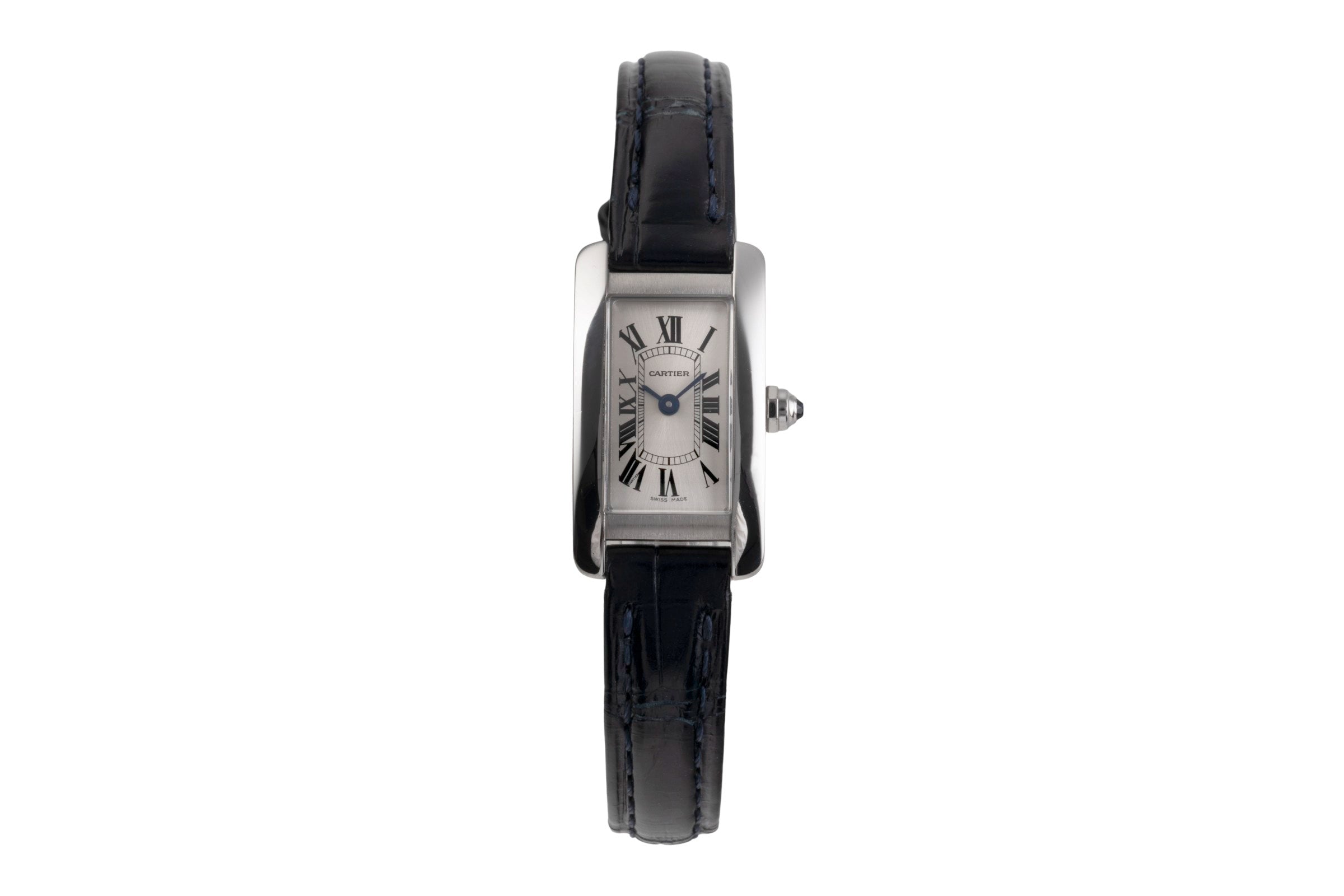 Cartier Tank Américaine acier quartz montre pour femmes WSTA0032  [2505098]