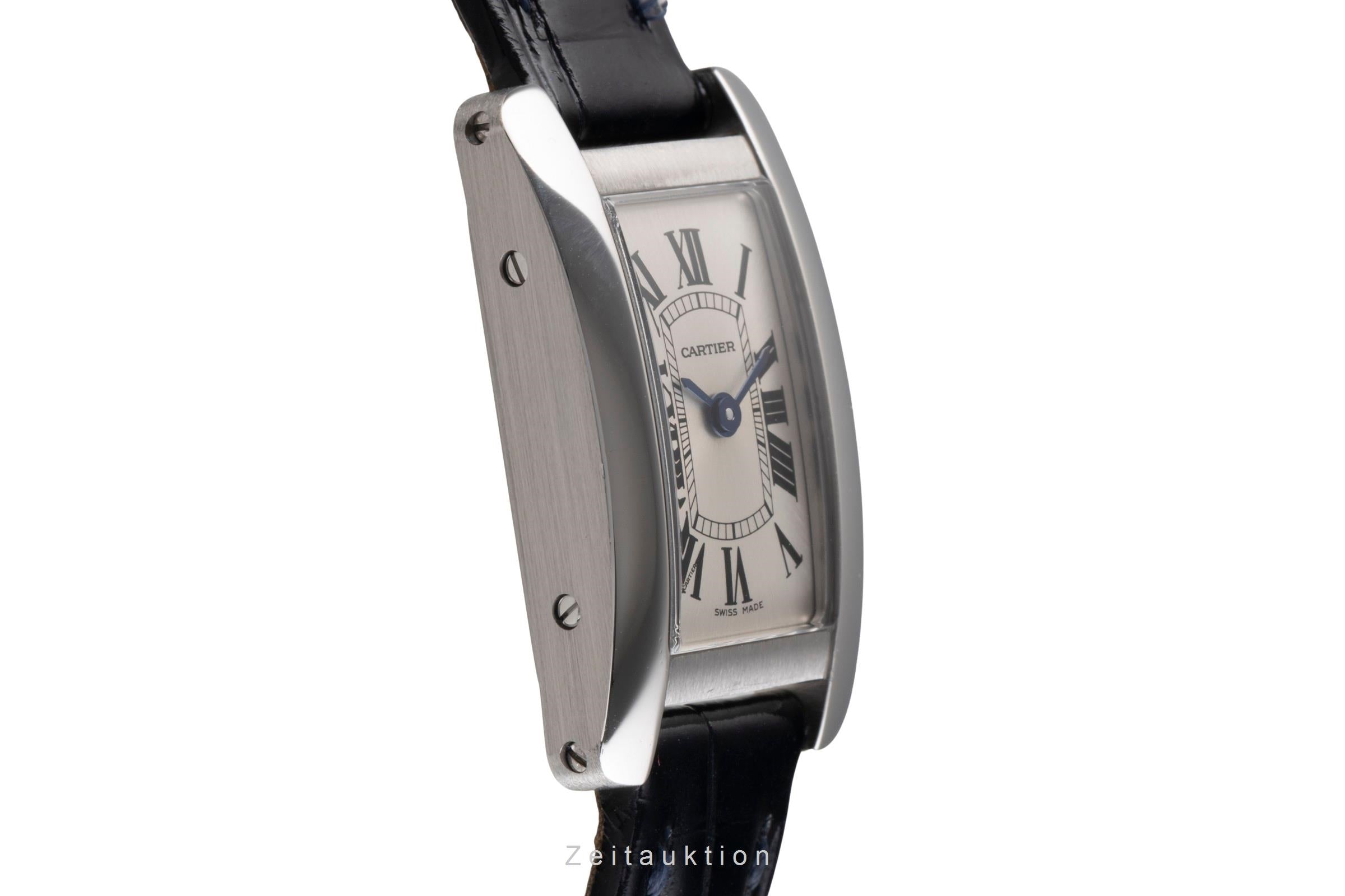 Cartier Tank Américaine acier quartz montre pour femmes WSTA0032  [2505098]