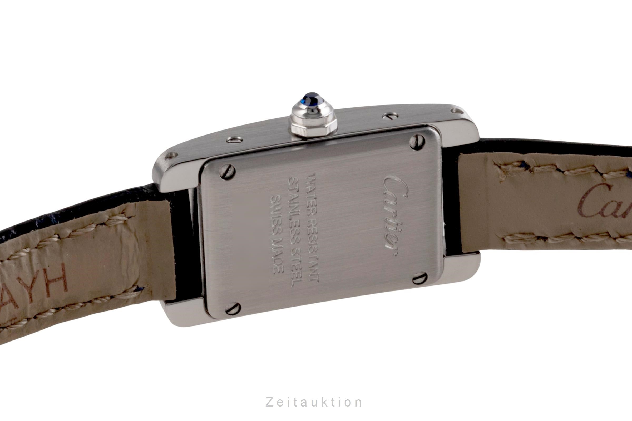 Cartier Tank Américaine acier quartz montre pour femmes WSTA0032  [2505098]