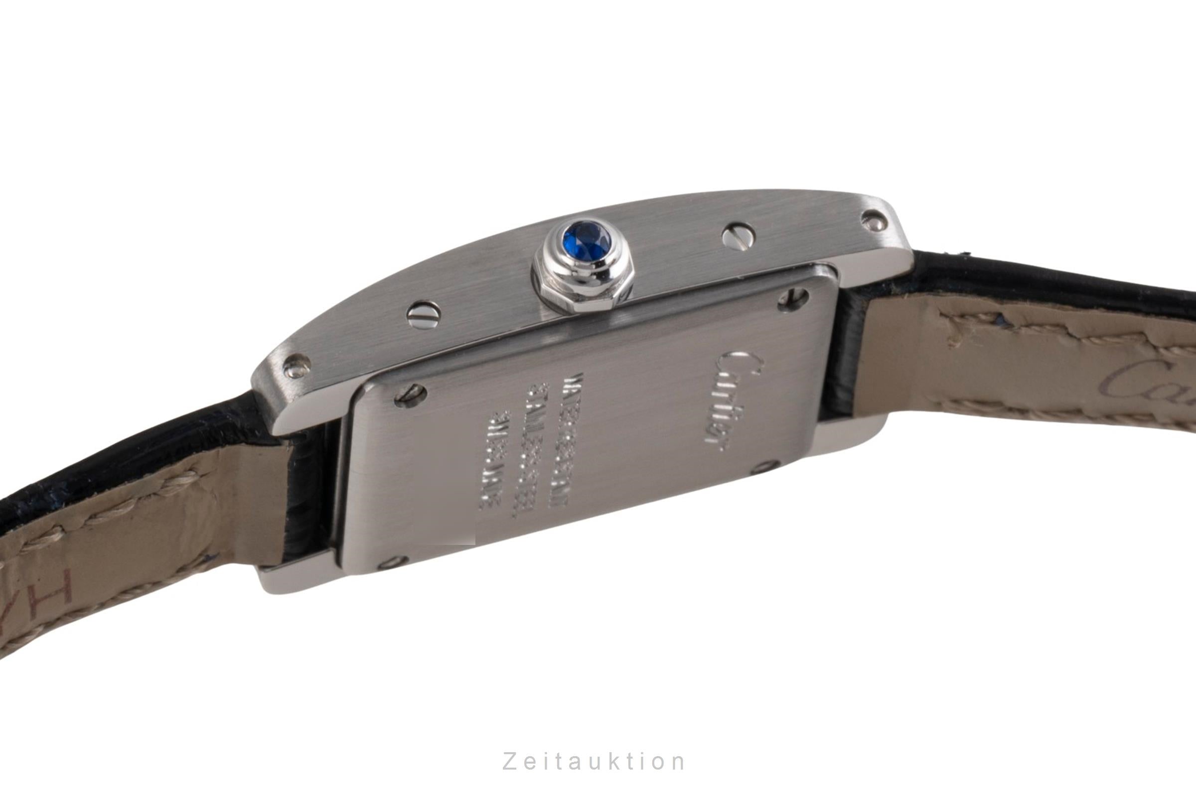 Cartier Tank Américaine acier quartz montre pour femmes WSTA0032  [2505098]