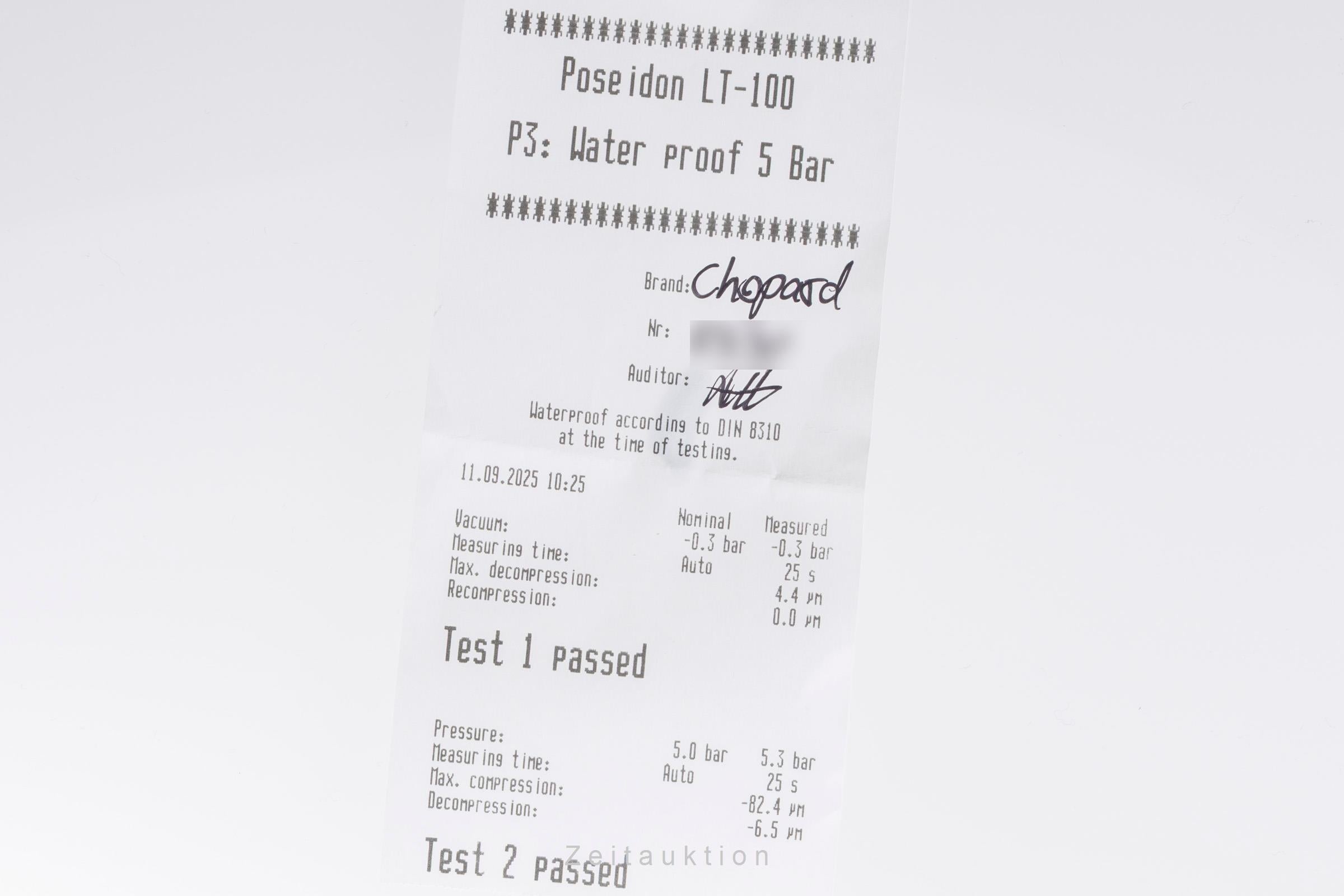 Chopard Mille Miglia chronograph steel automatic men's watch 8331  [2505100]