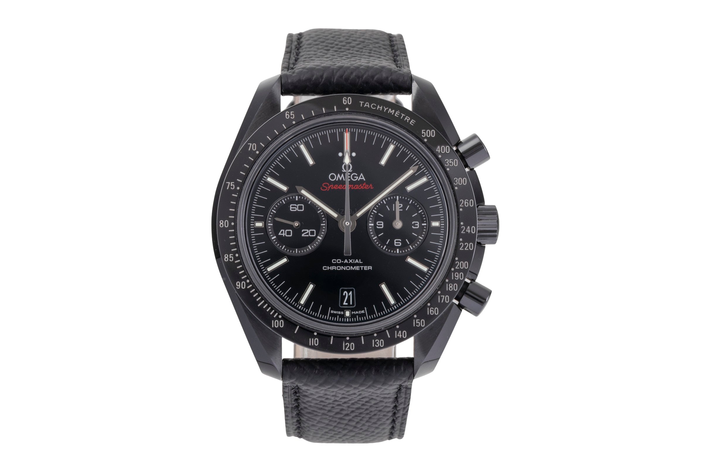 Omega Speedmaster Moonwatch chronographe céramique automatique montre pour hommes 311.92.44.51.01.007 LP: 13900EUR  [2505101]