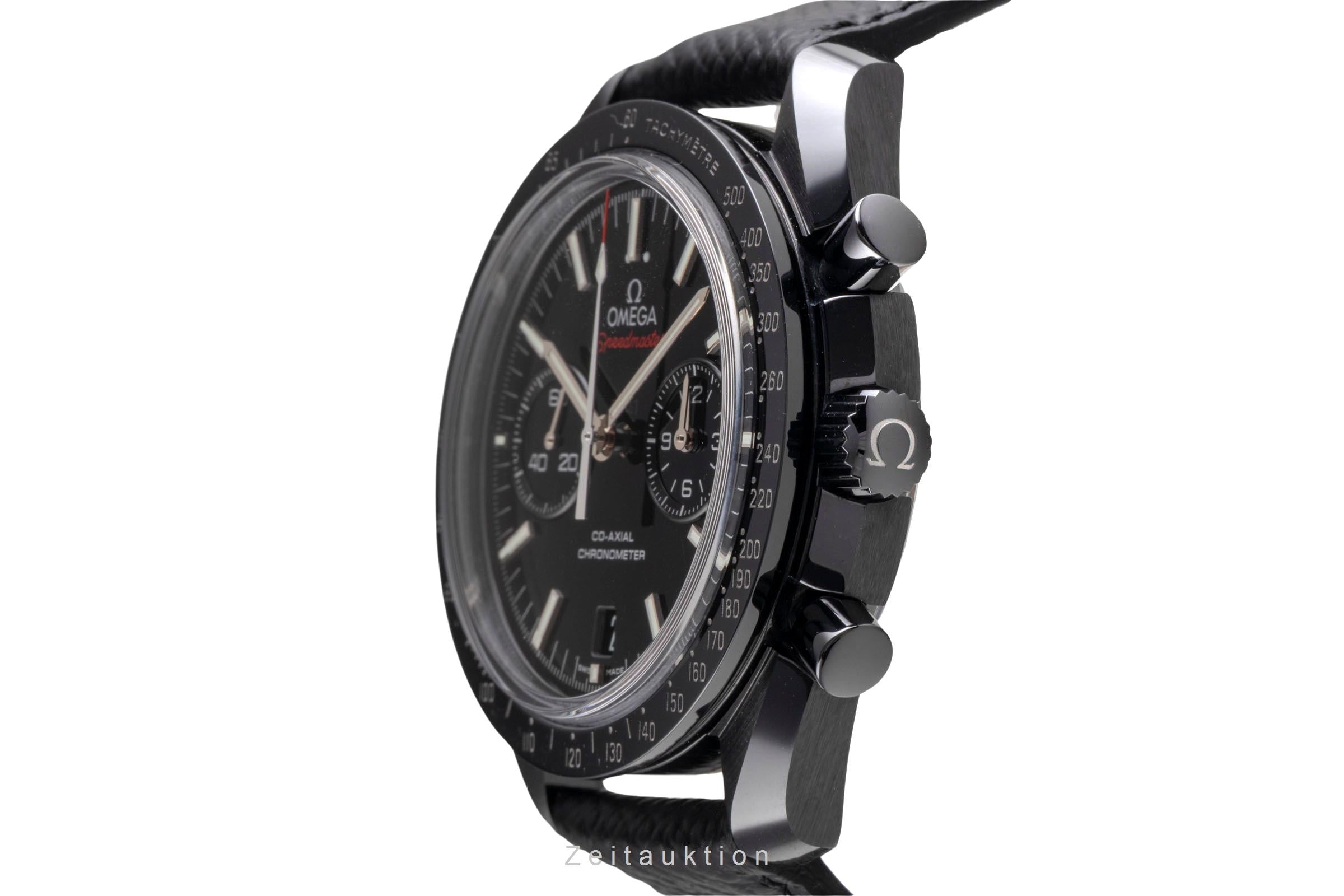 Omega Speedmaster Moonwatch chronographe céramique automatique montre pour hommes 311.92.44.51.01.007 LP: 13900EUR  [2505101]
