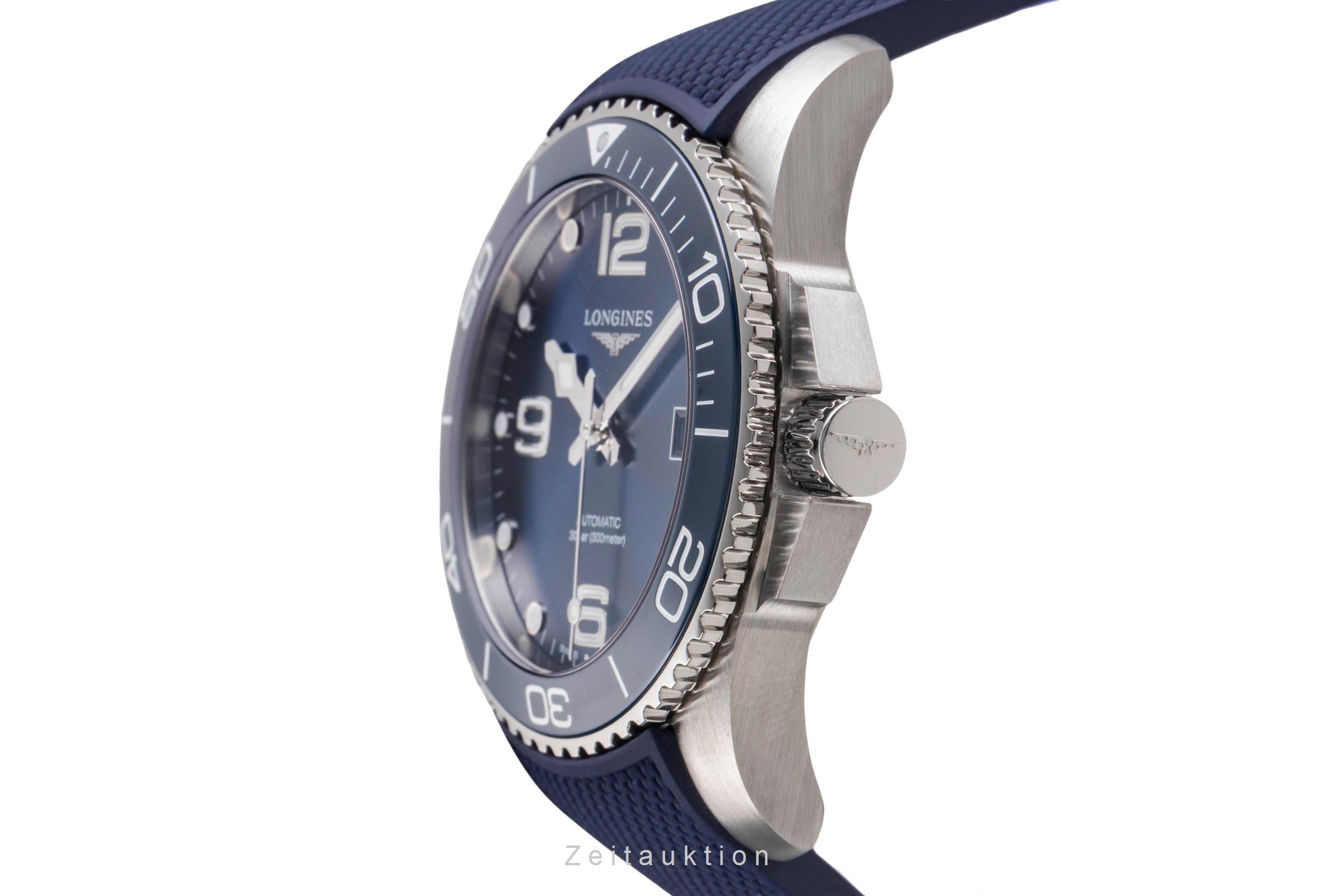 Longines Hydro Conquest acier automatique montre pour hommes L3.781.4.96.9 LP: 1500EUR  [2505103]