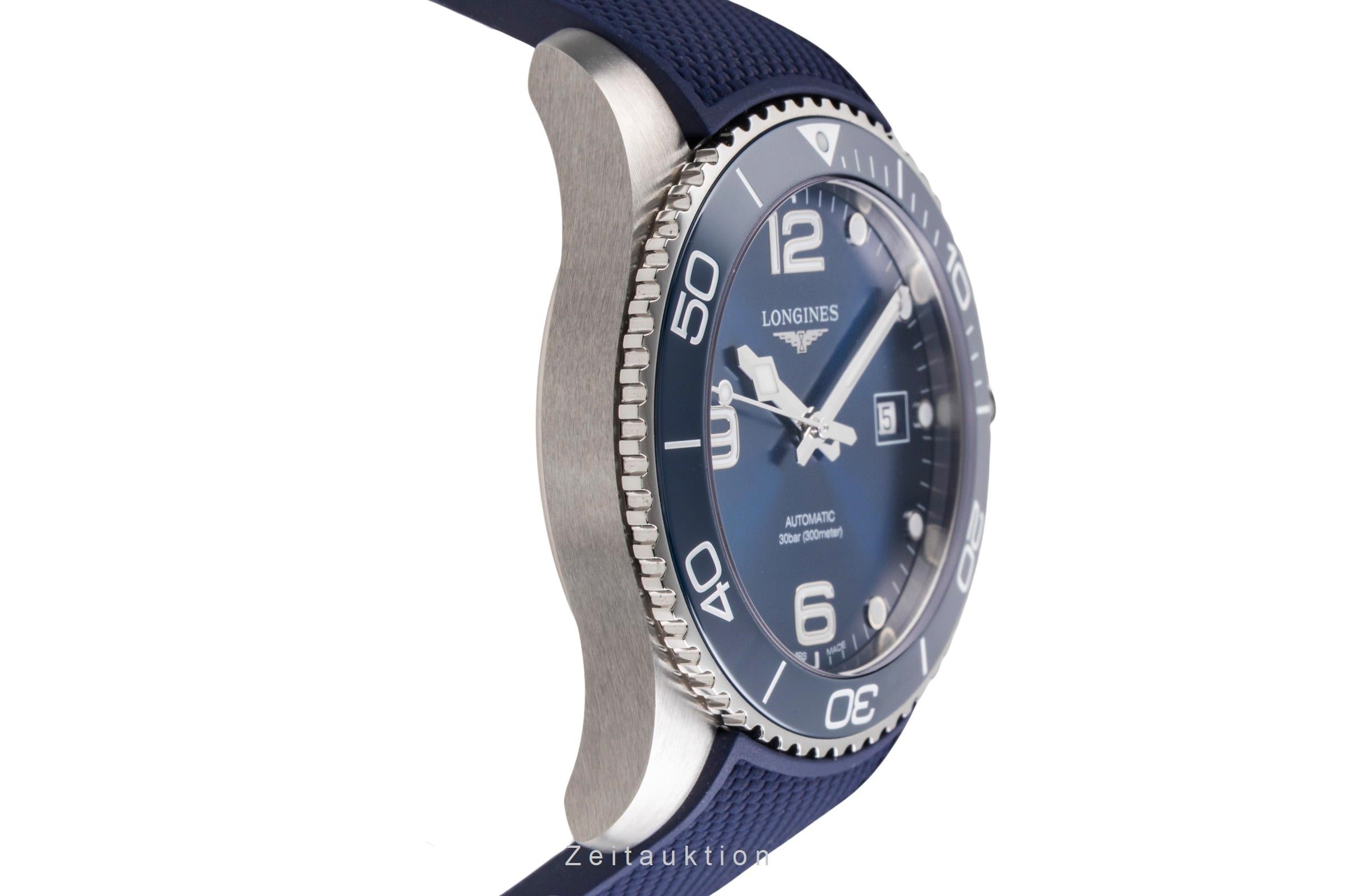 Longines Hydro Conquest acier automatique montre pour hommes L3.781.4.96.9 LP: 1500EUR  [2505103]