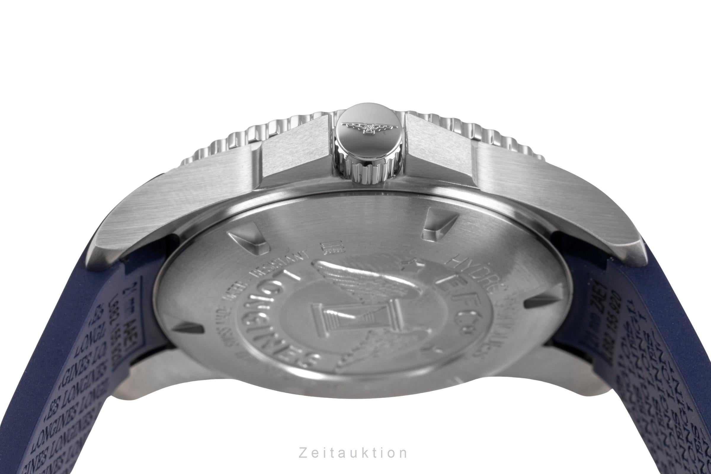 Longines Hydro Conquest acier automatique montre pour hommes L3.781.4.96.9 LP: 1500EUR  [2505103]