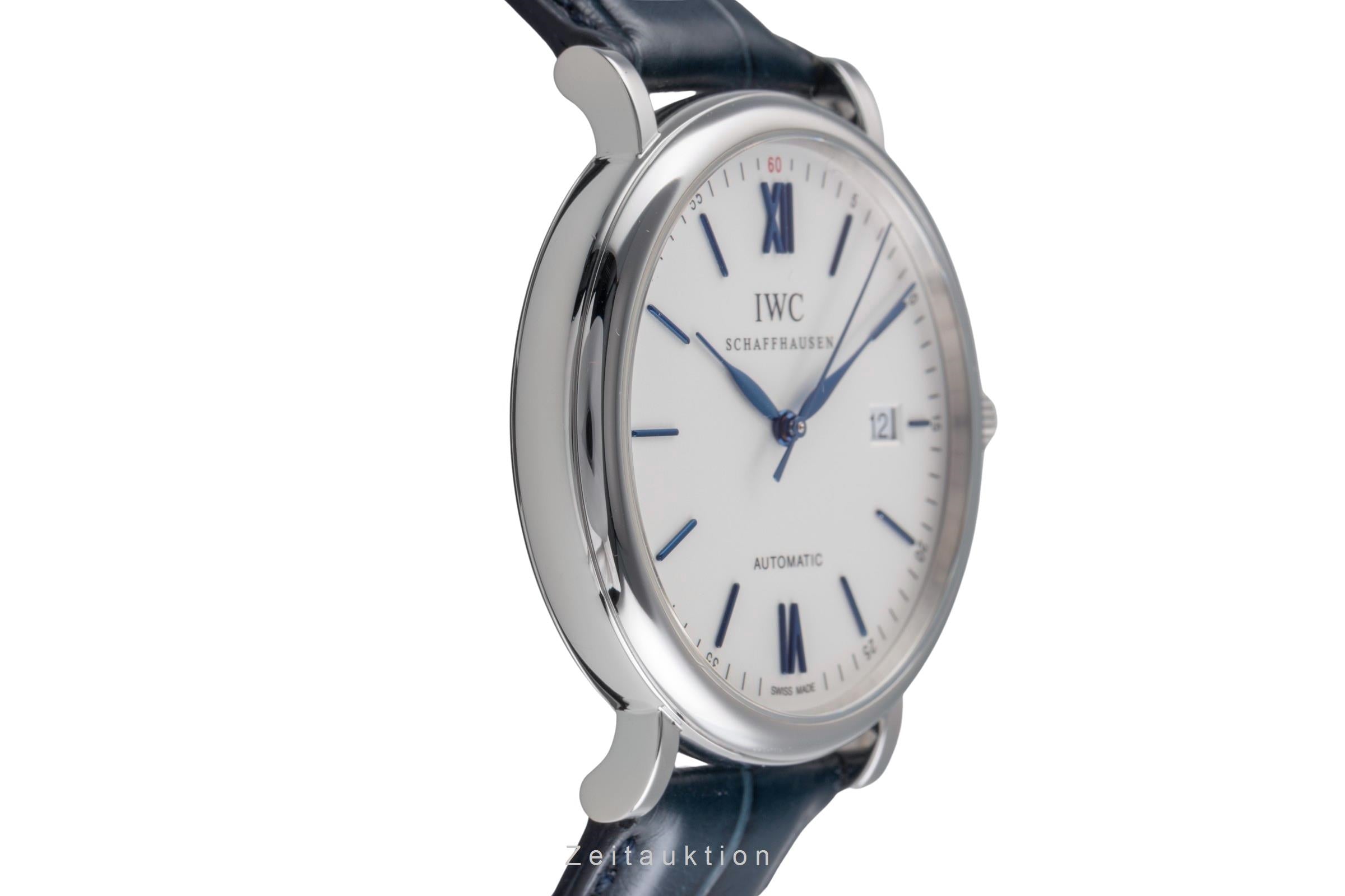 IWC Portofino acier automatique montre pour hommes IW356527 LP: 5300EUR  [2505106]