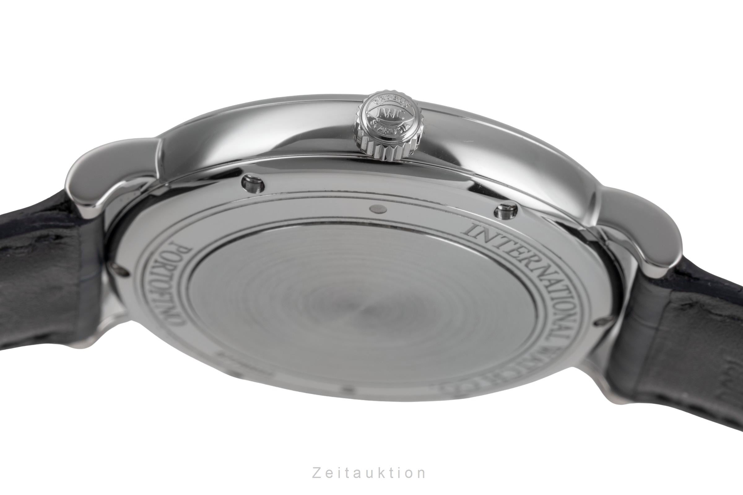 IWC Portofino acier automatique montre pour hommes IW356527 LP: 5300EUR  [2505106]