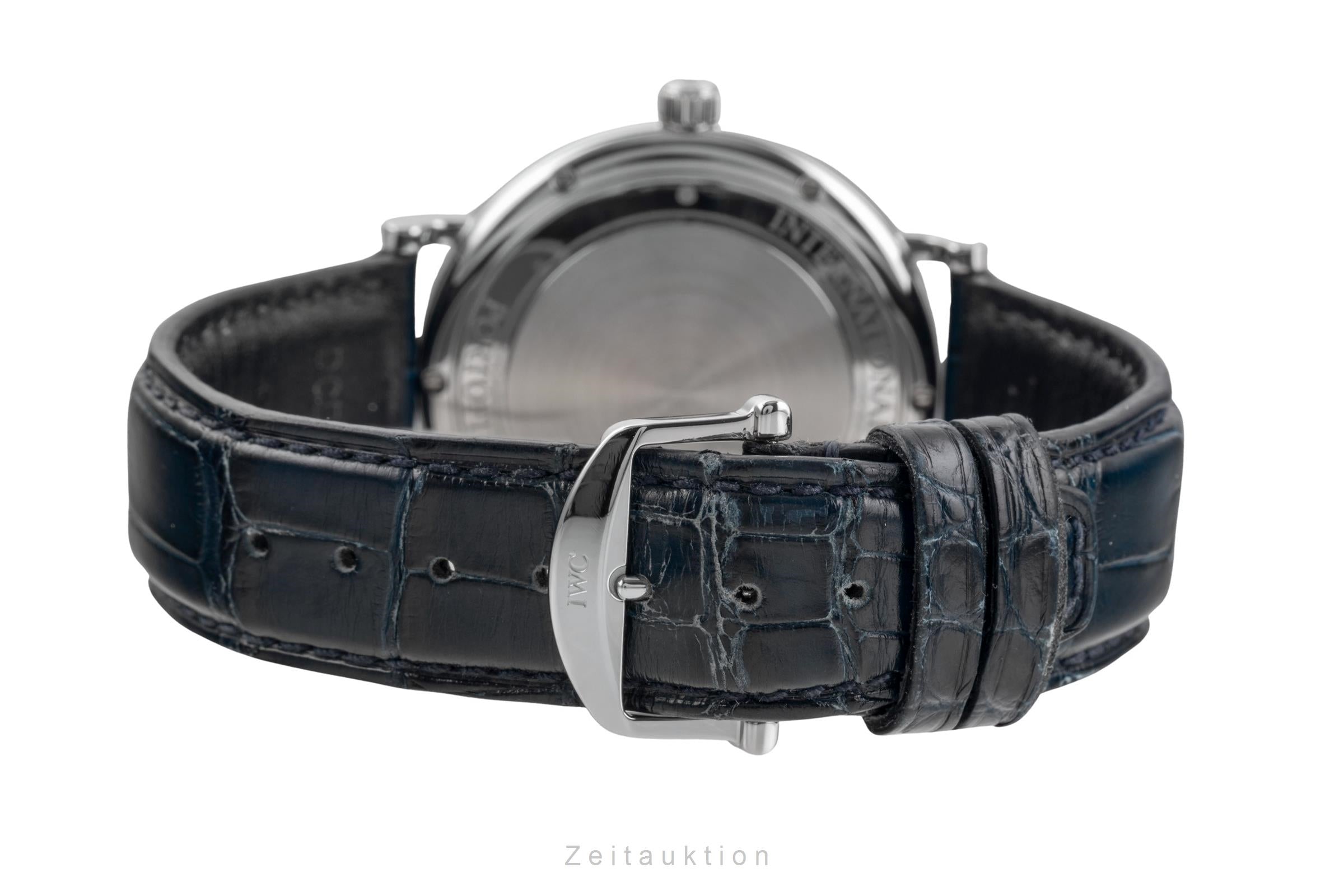 IWC Portofino acier automatique montre pour hommes IW356527 LP: 5300EUR  [2505106]