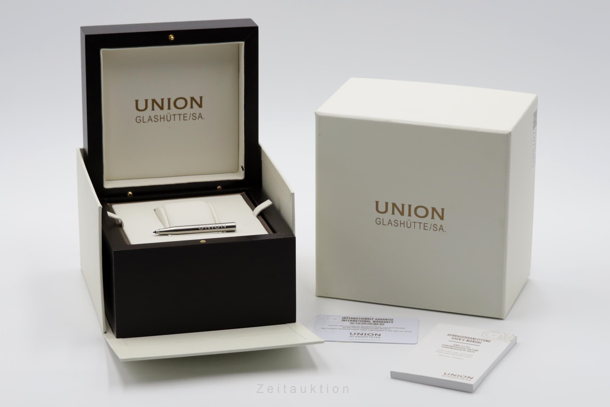 Union Glashütte Noramis chronographe acier automatique montre pour hommes D012.427.16.037.01 LP: 3350EUR  [2505107]