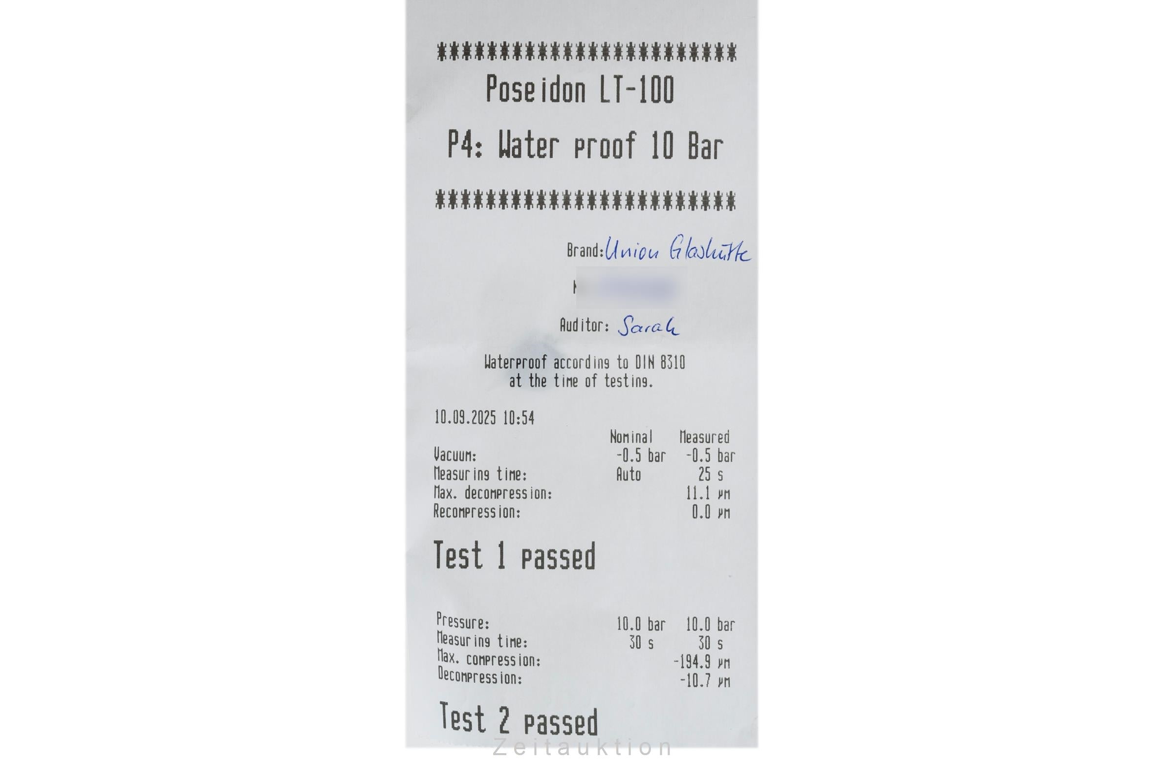 Union Glashütte Noramis chronographe acier automatique montre pour hommes D012.427.16.037.01 LP: 3350EUR  [2505107]