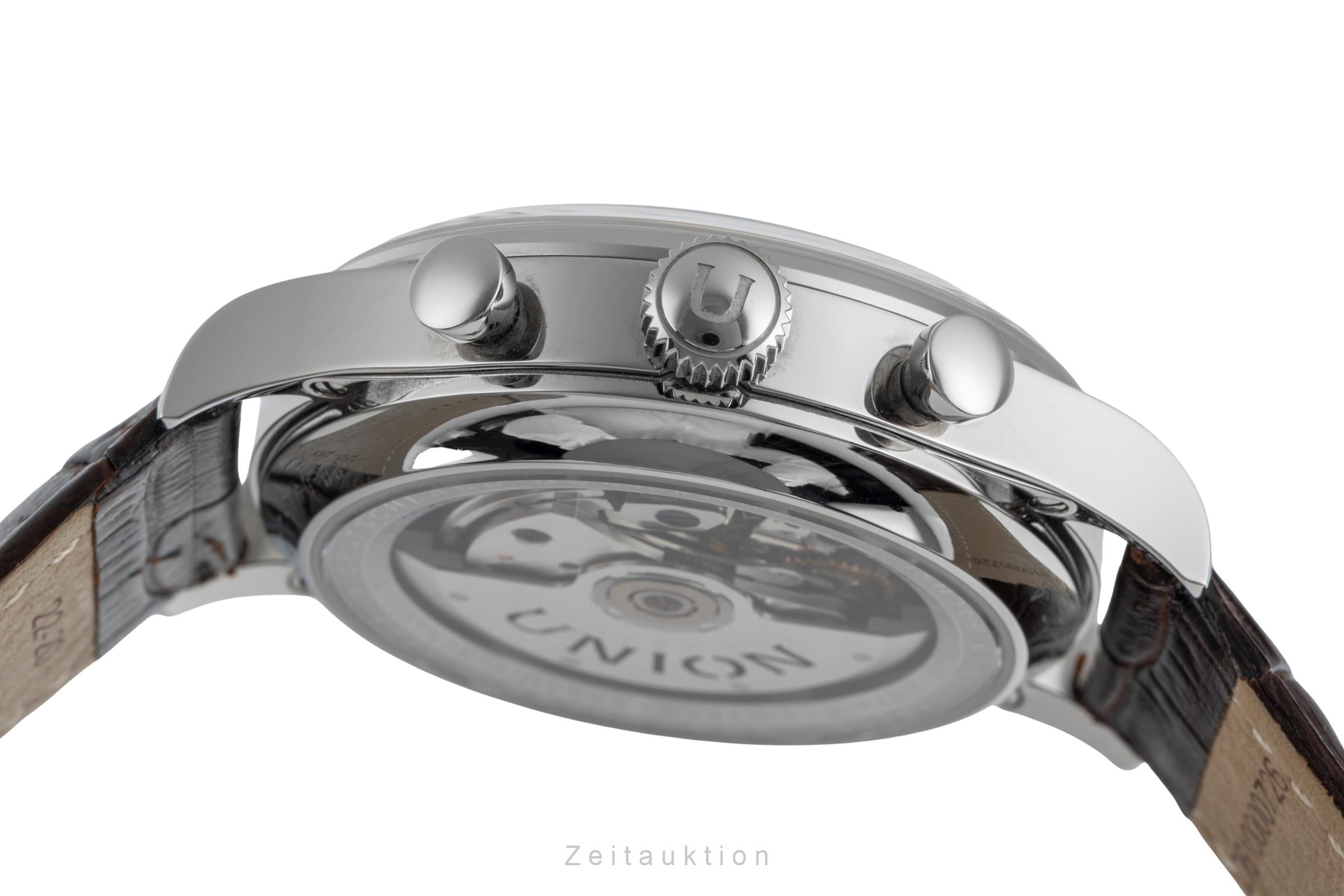 Union Glashütte Noramis chronographe acier automatique montre pour hommes D012.427.16.037.01 LP: 3350EUR  [2505107]