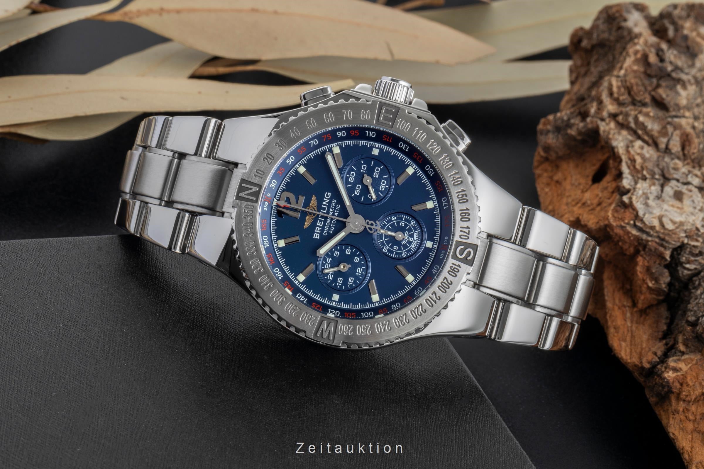 Breitling Hercules cronografo acciaio automatismo orologio da uomo A39362  [2505108]