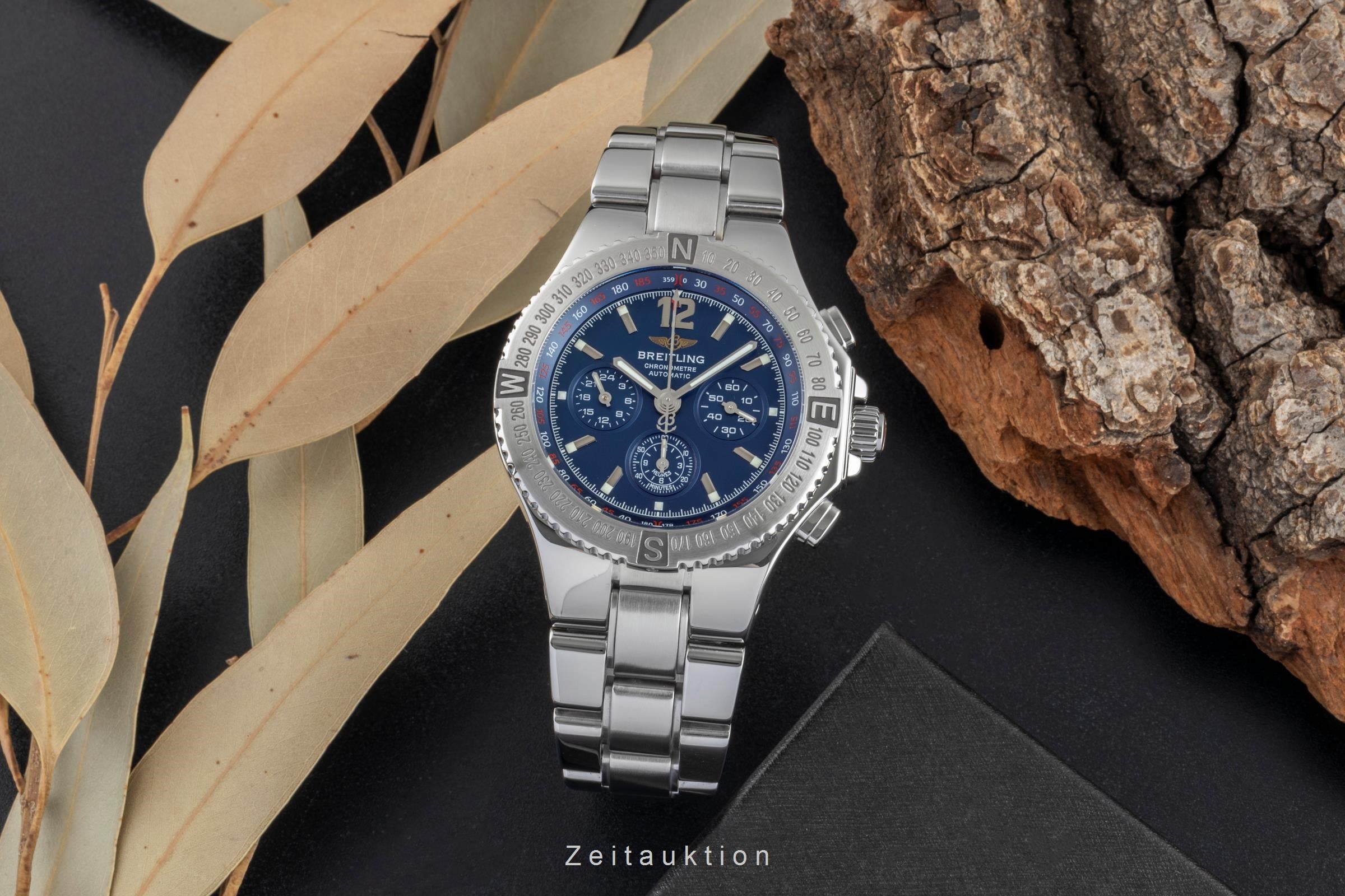 Breitling Hercules cronografo acciaio automatismo orologio da uomo A39362  [2505108]