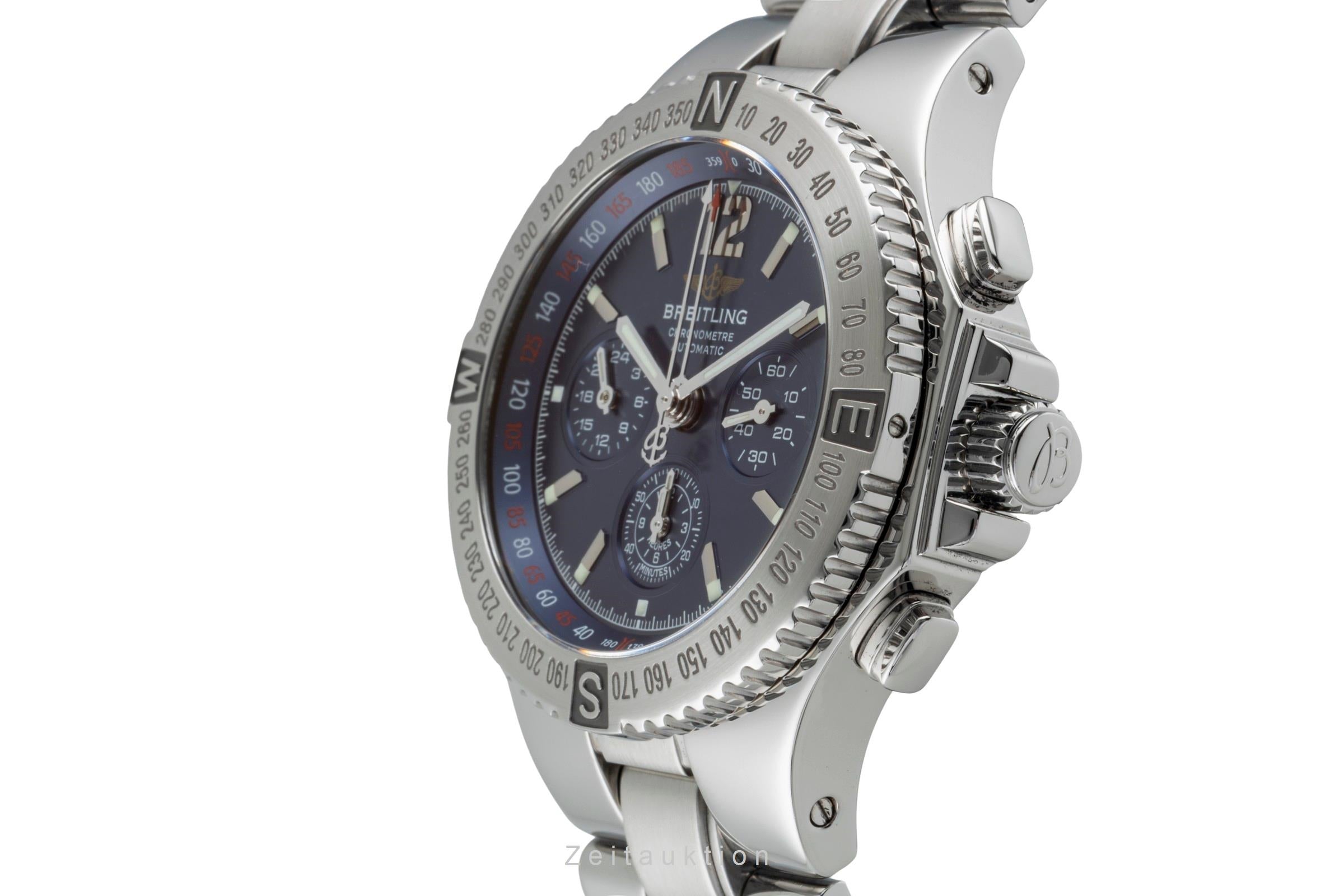 Breitling Hercules cronografo acciaio automatismo orologio da uomo A39362  [2505108]